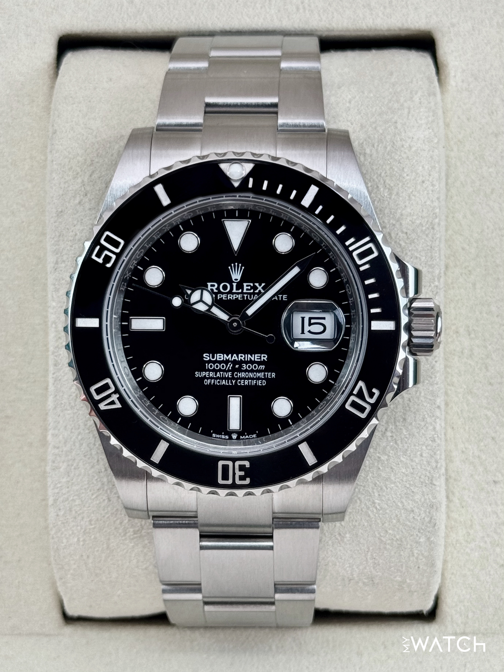 2026 Rolex Submariner 41mm 126610LN Stainless Steel Black Dial