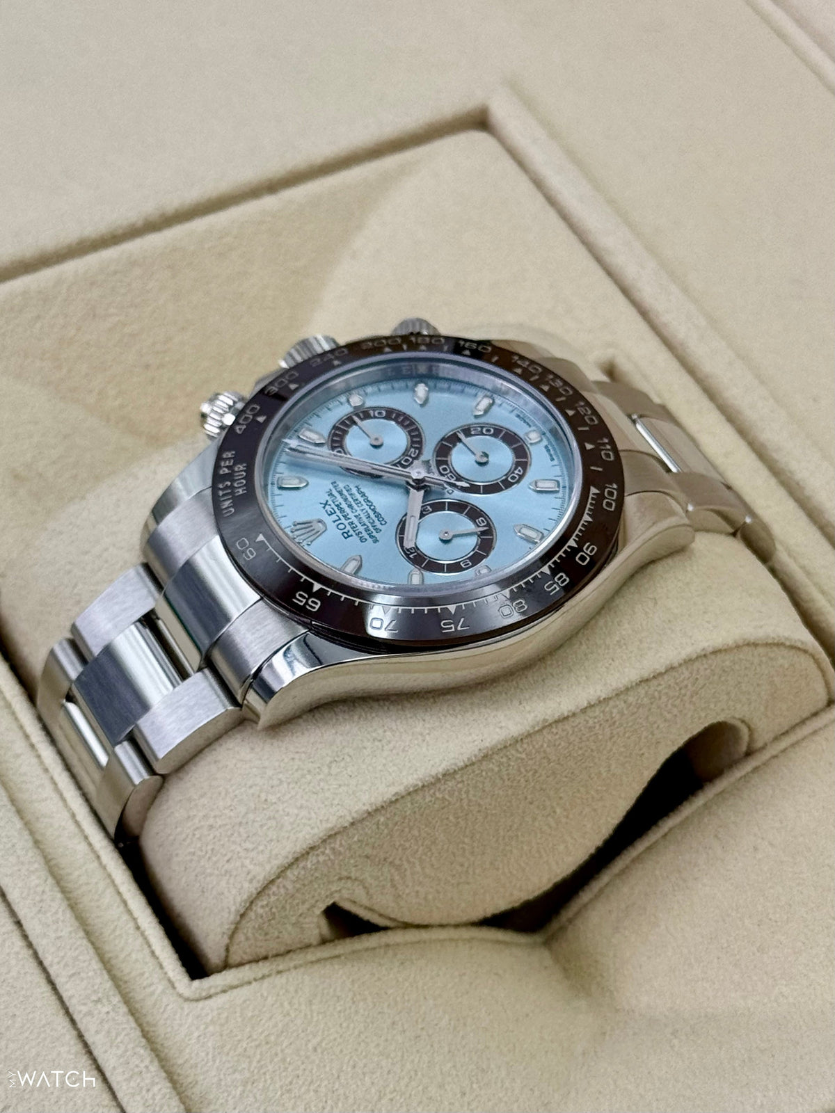 2018 Rolex Daytona 40mm 116506 Platinum Ice Blue Dial