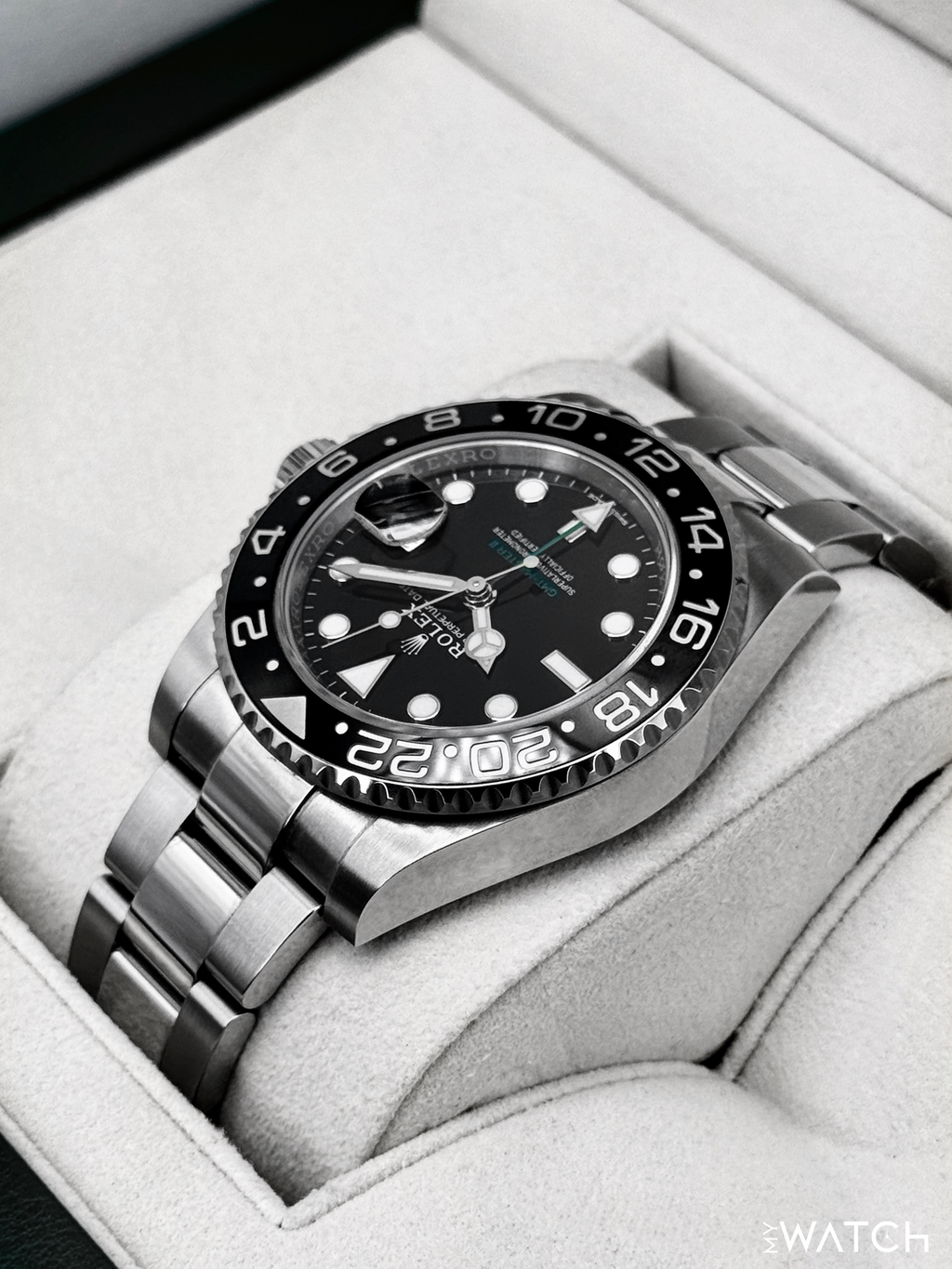 2018 Rolex GMT-Master II 40mm 116710LN Stainless Steel Black Dial