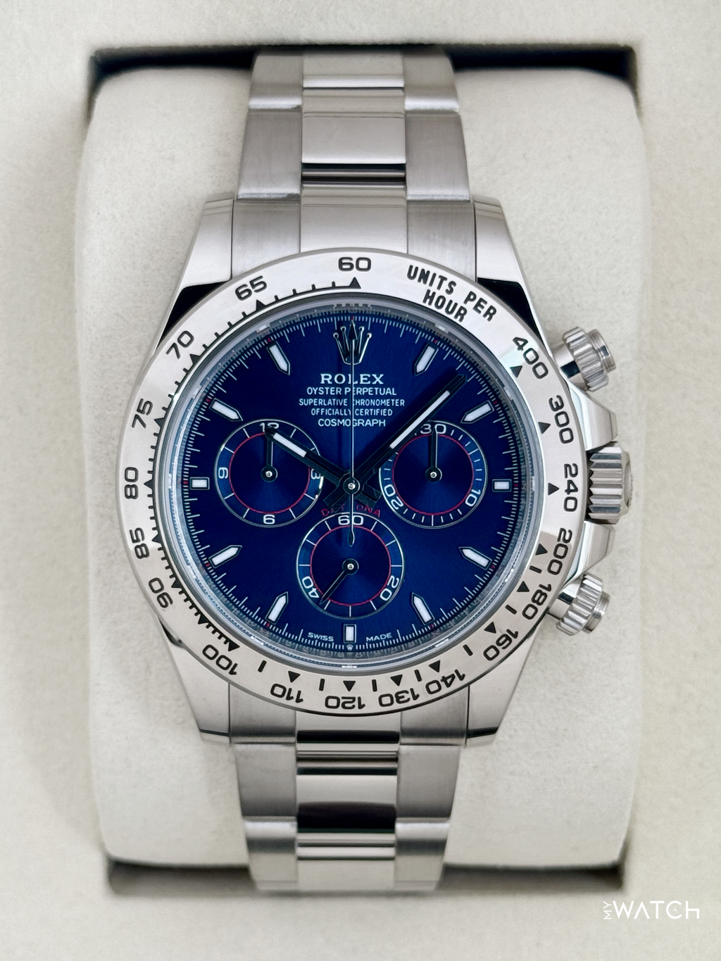 NEW 2026 Rolex Daytona 40mm 126509 White Gold Blue Dial
