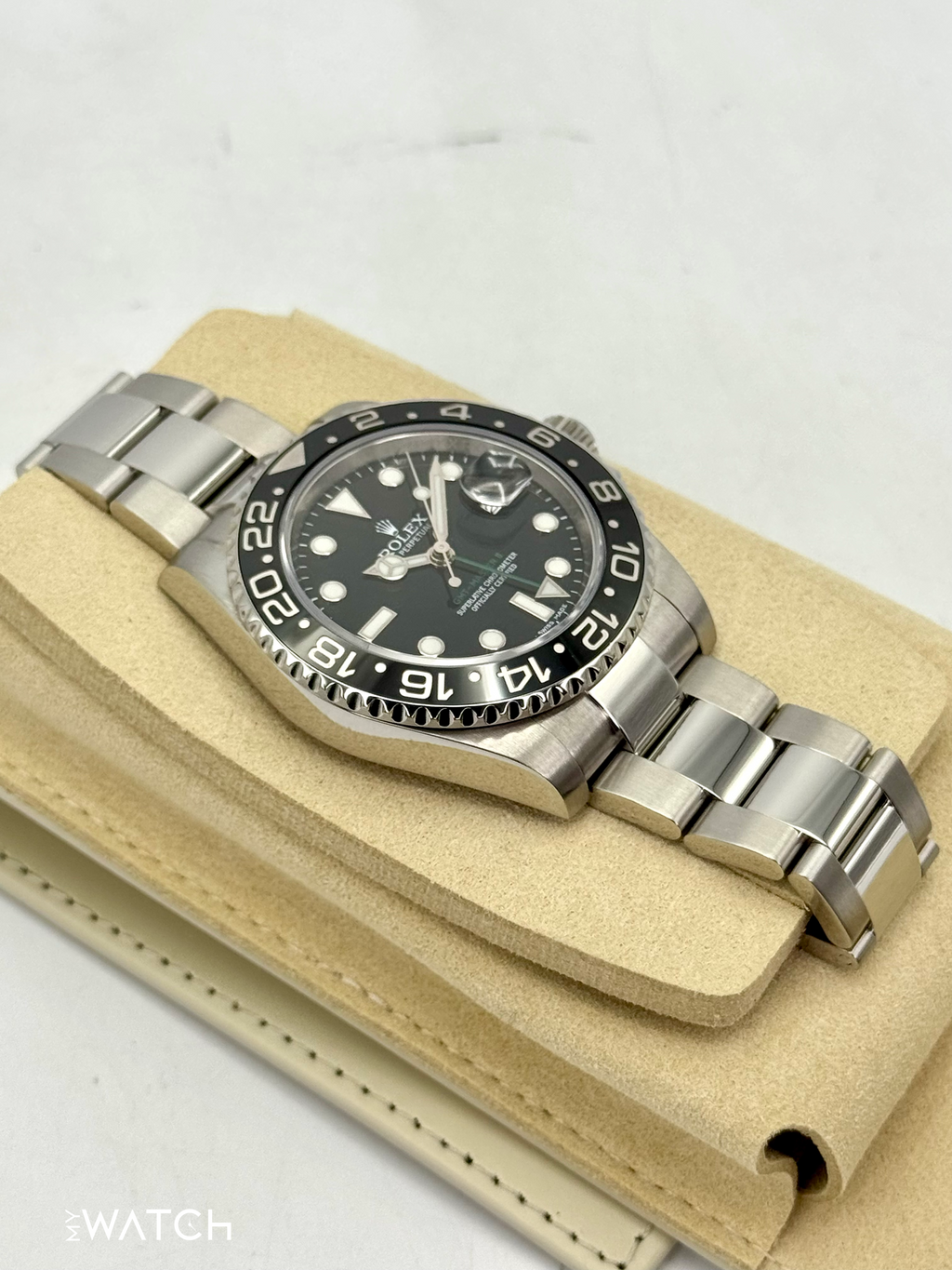 2024 CPO Rolex GMT-Master II 40mm 116710LN Black Dial