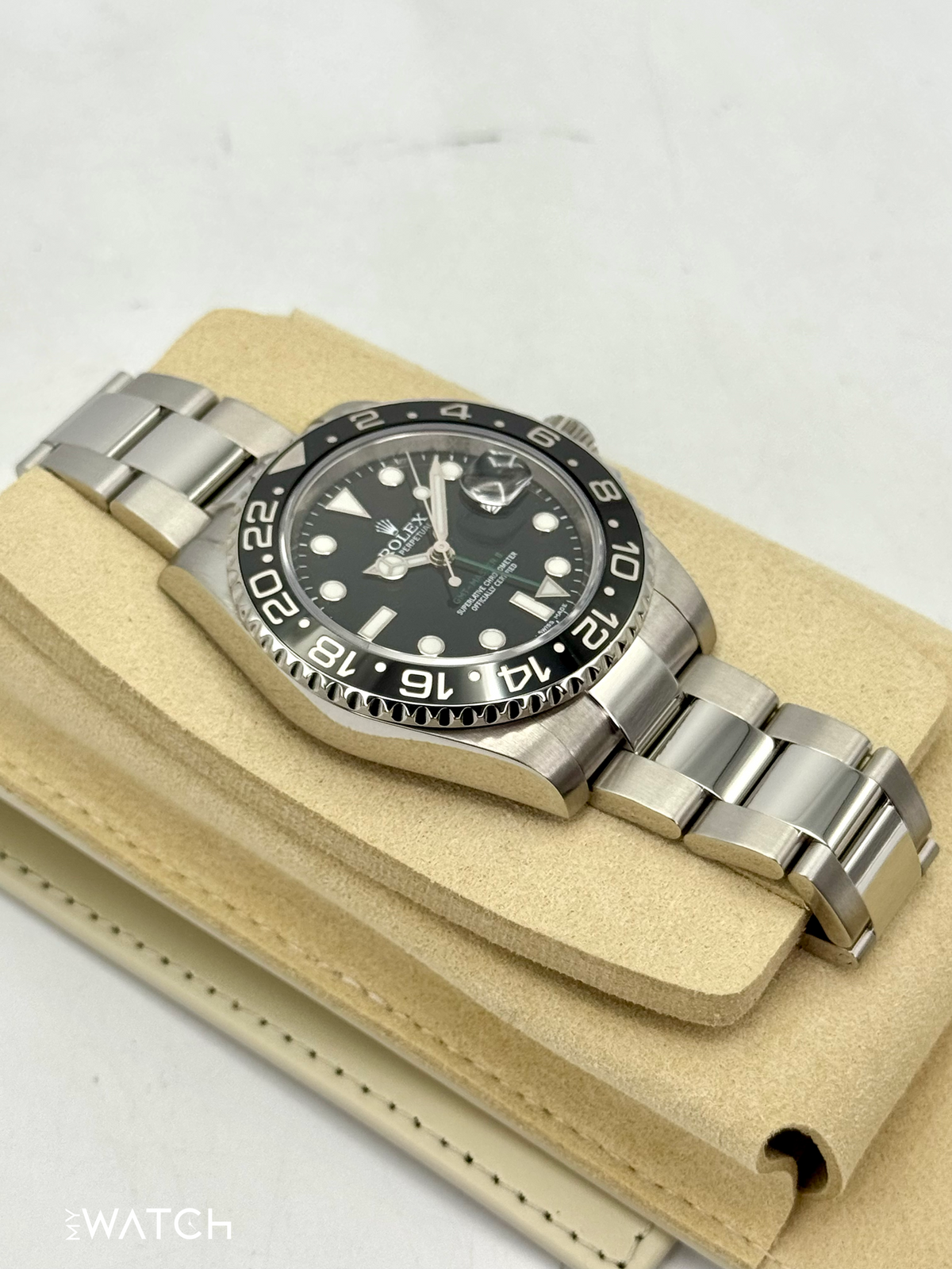 2024 CPO Rolex GMT-Master II 40mm 116710LN Black Dial