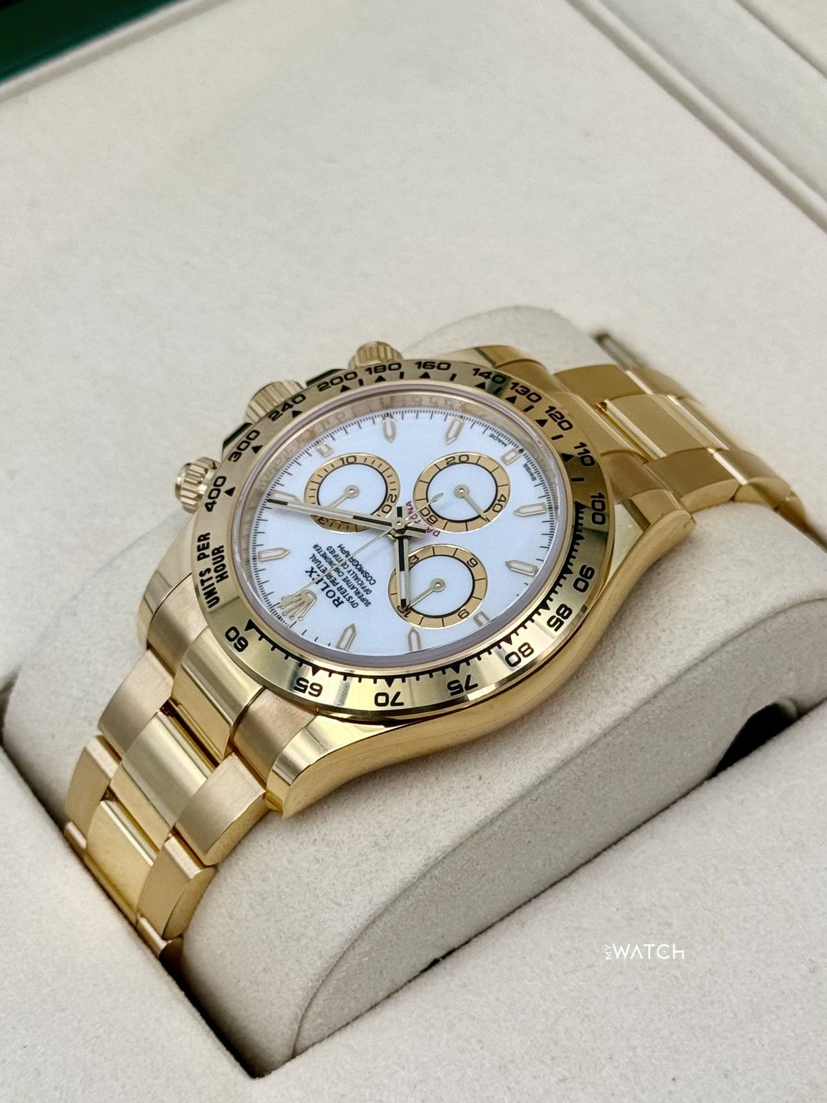 NEW 2026 Rolex Daytona 40mm 126508 18K Yellow Gold White Dial