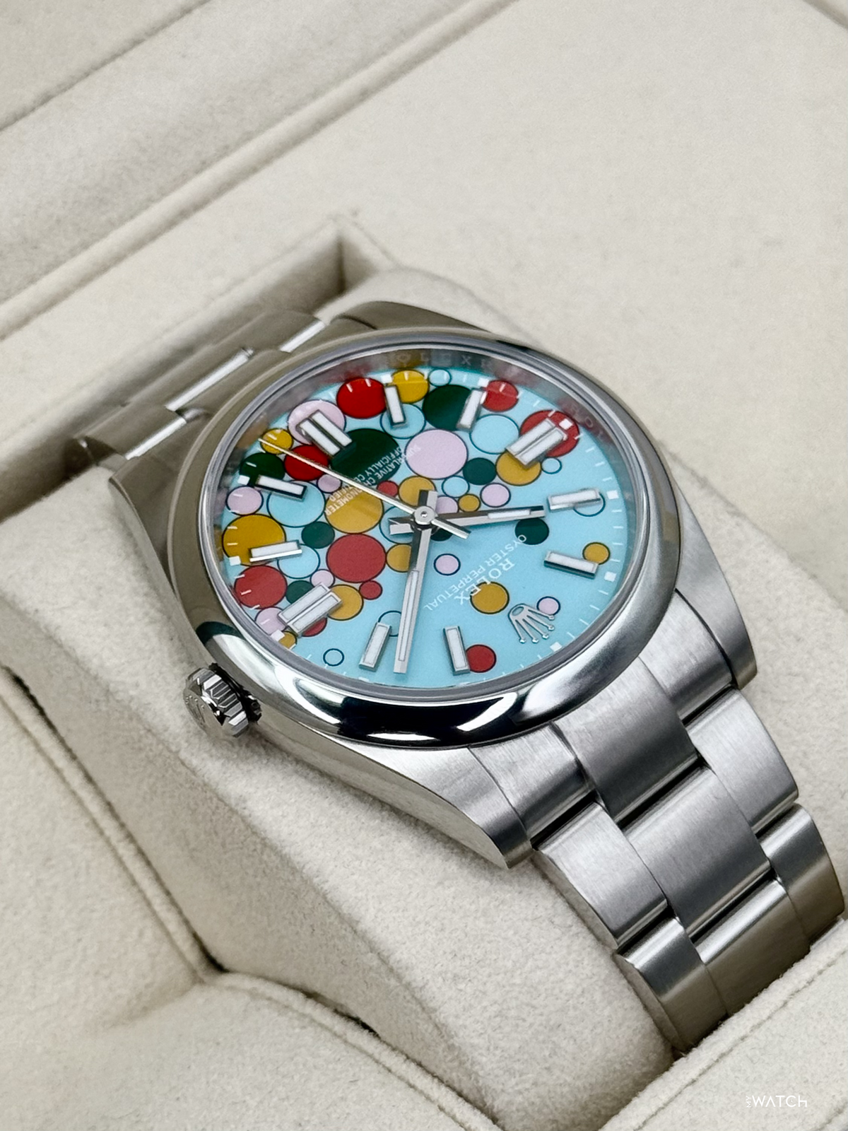 2024 Rolex Oyster Perpetual 41mm 124300 Celebration Dial