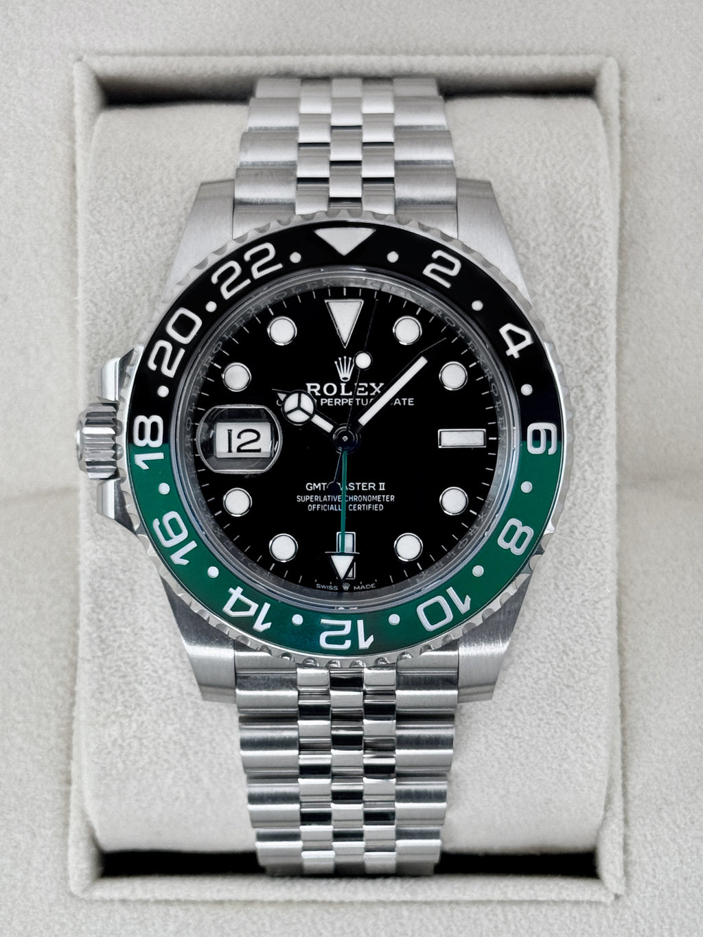 2022 Rolex GMT-Master II "Sprite" 40mm 126720VTNR Jubilee