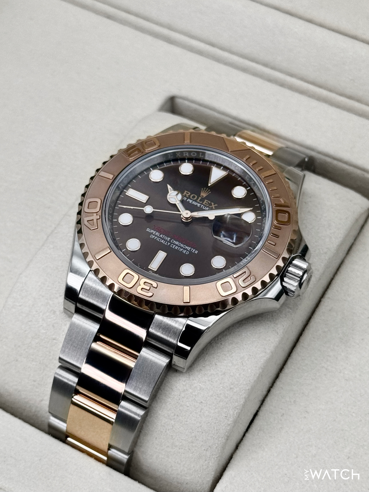 2025 Rolex Yacht-Master 40mm 126621 Two-Tone Chocolate Dial