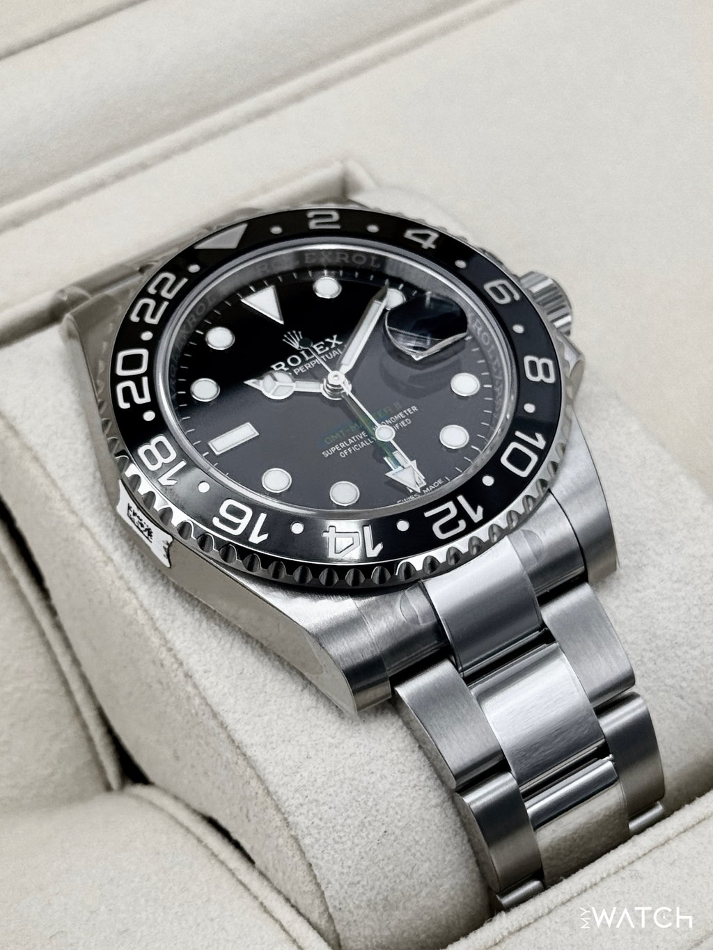 NEW OLD STOCK 2019 Rolex GMT-Master II 40mm 116710LN Stainless Steel Black Dial (STICKERED)