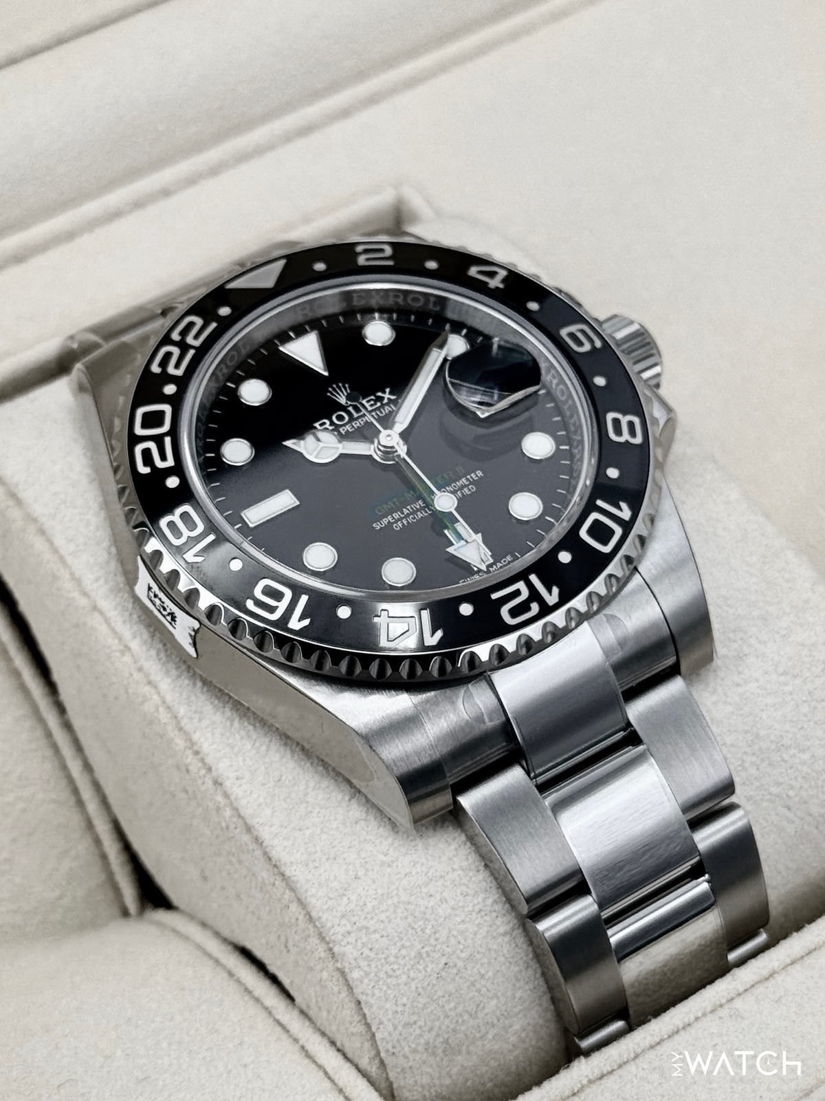 NEW OLD STOCK 2019 Rolex GMT-Master II 40mm 116710LN Stainless Steel Black Dial (STICKERED)