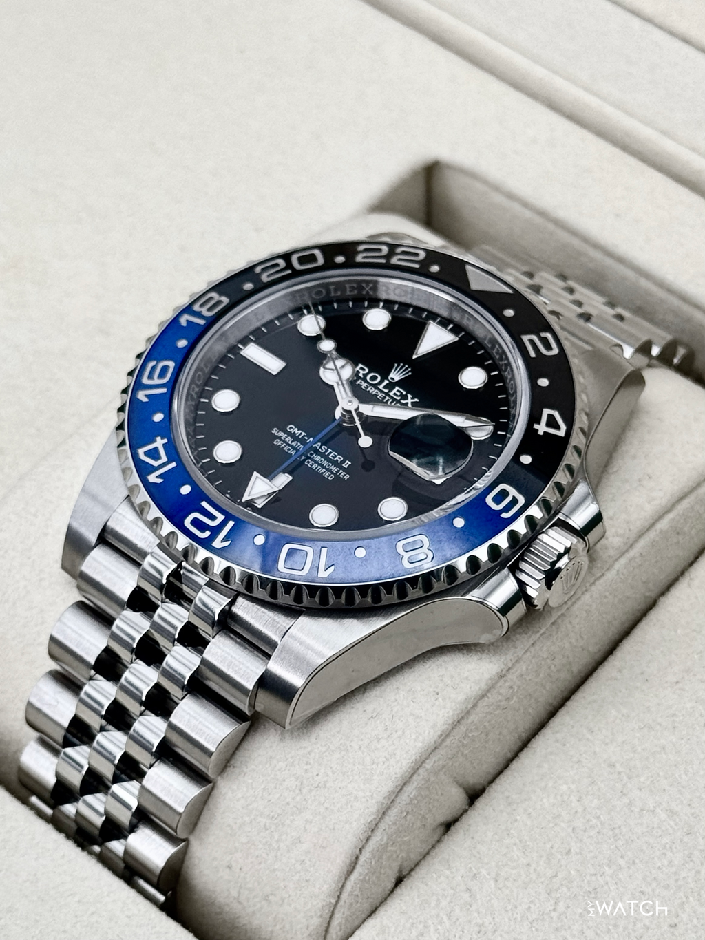 NEW 2026 Rolex GMT-Master II "Batgirl" 40mm 126710BLNR Jubilee (STICKERED)