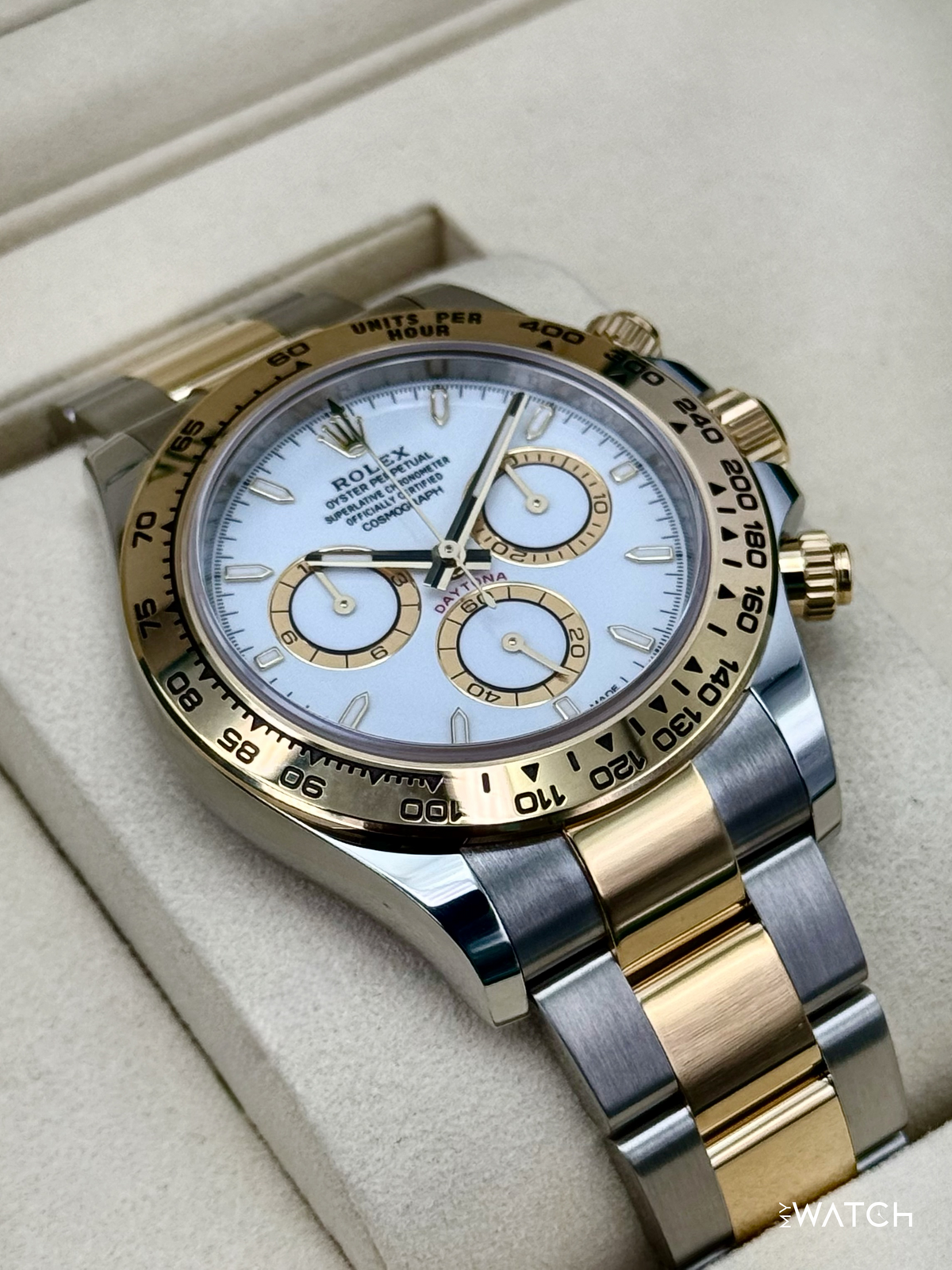 2025 Rolex Daytona 40mm 126503 Two-Tone White Dial