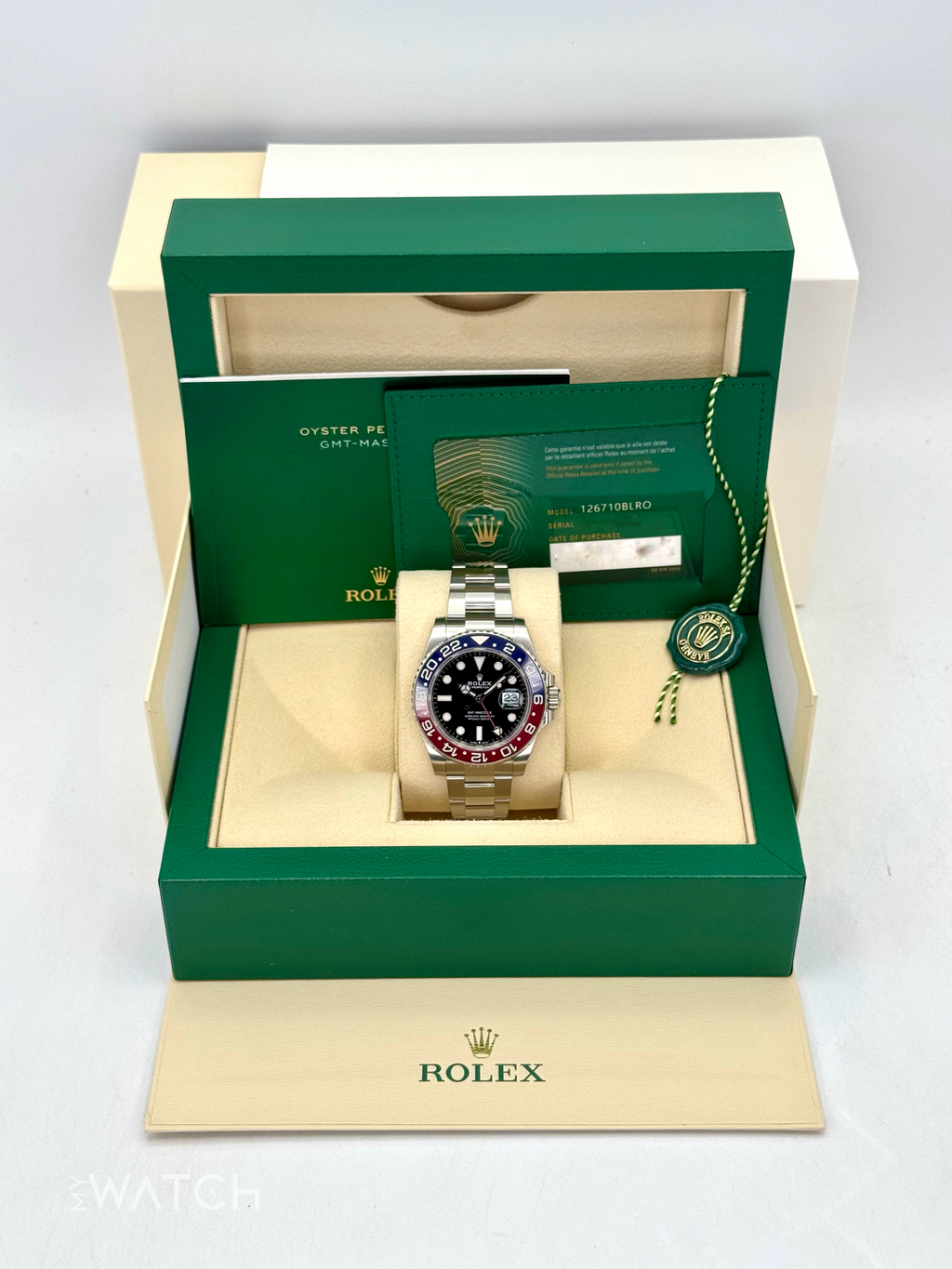 2022 Rolex GMT-Master II "Pepsi" 40mm 126710BLRO Oyster