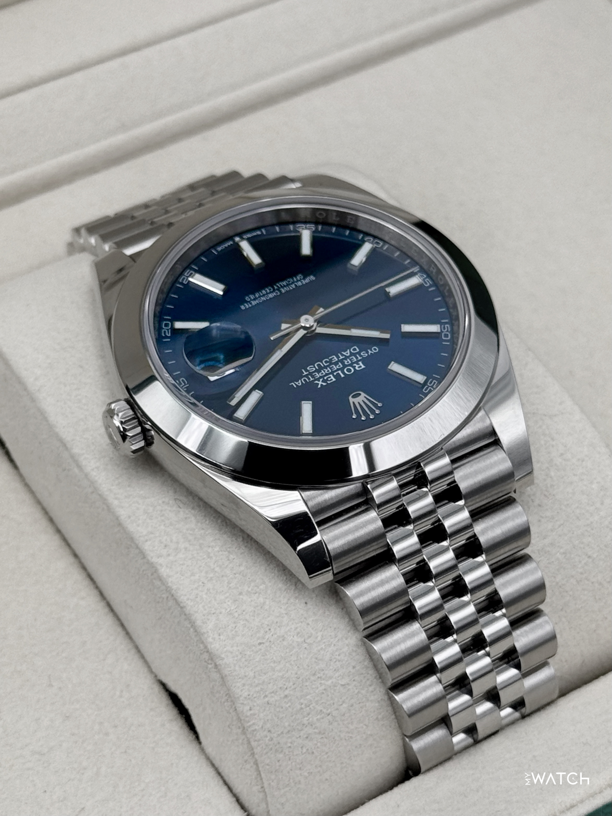 NEW 2026 Rolex Datejust 41mm 126300 Stainless Steel Jubilee Blue Dial