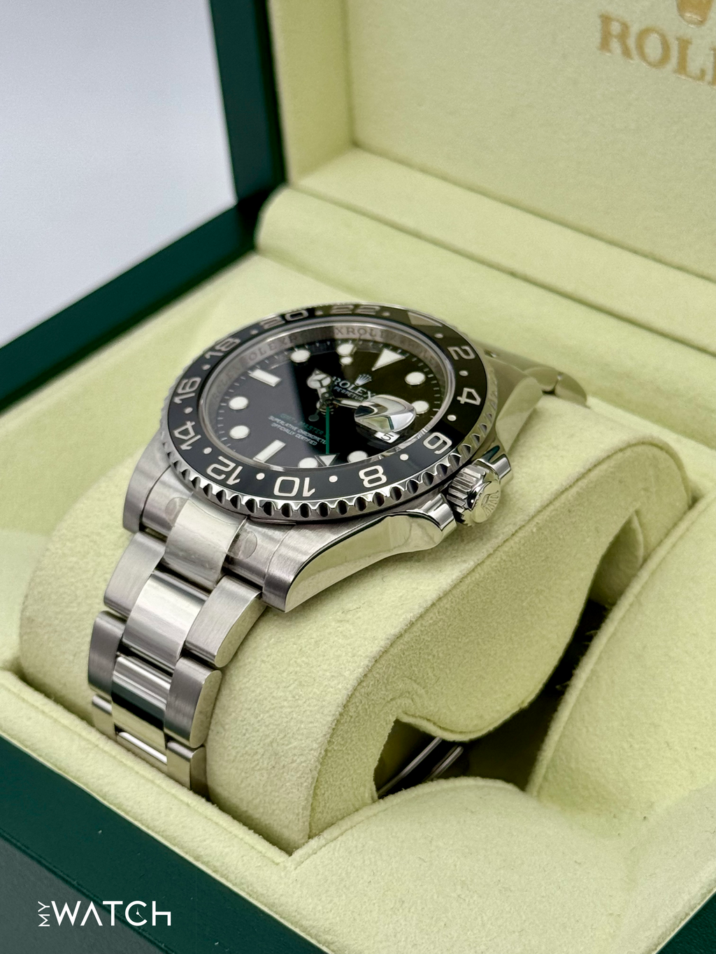 2012 Rolex GMT-Master II 40mm 116710LN Stainless Steel Black Dial