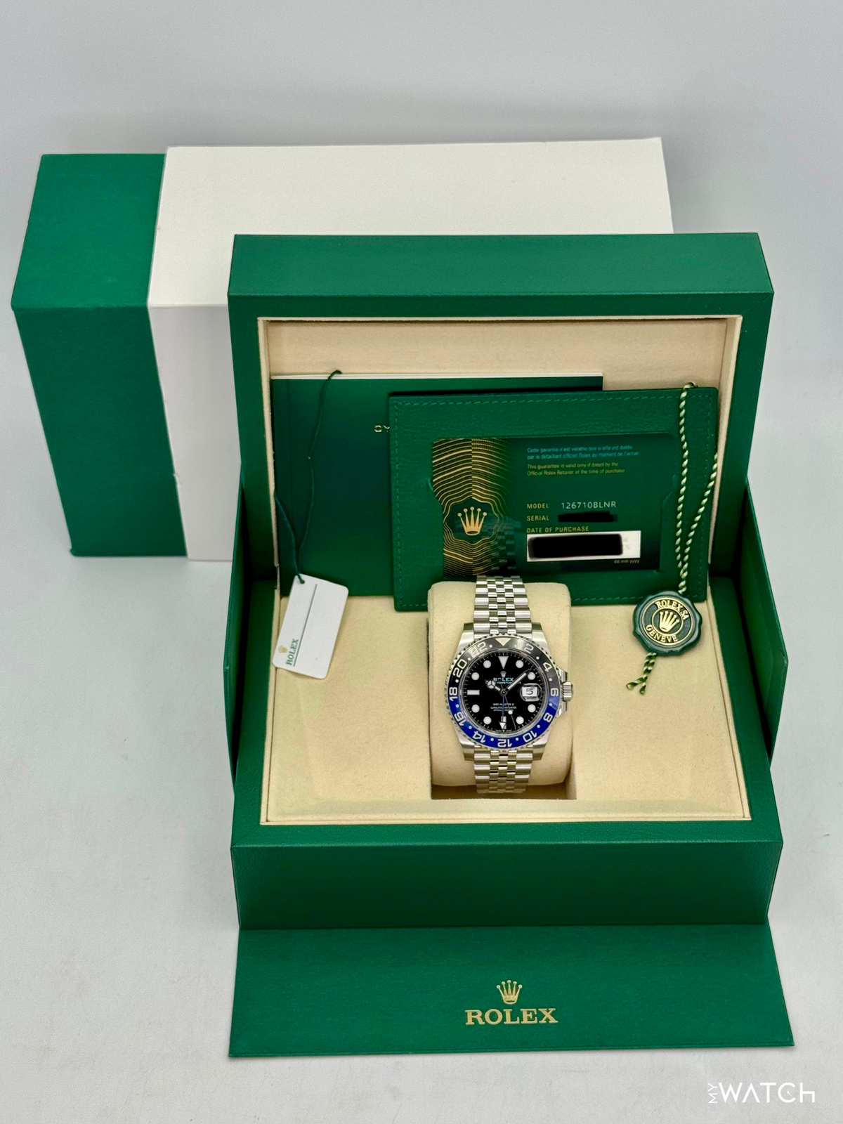 2025 Rolex GMT-Master II "Batgirl" 40mm 126710BLNR Jubilee