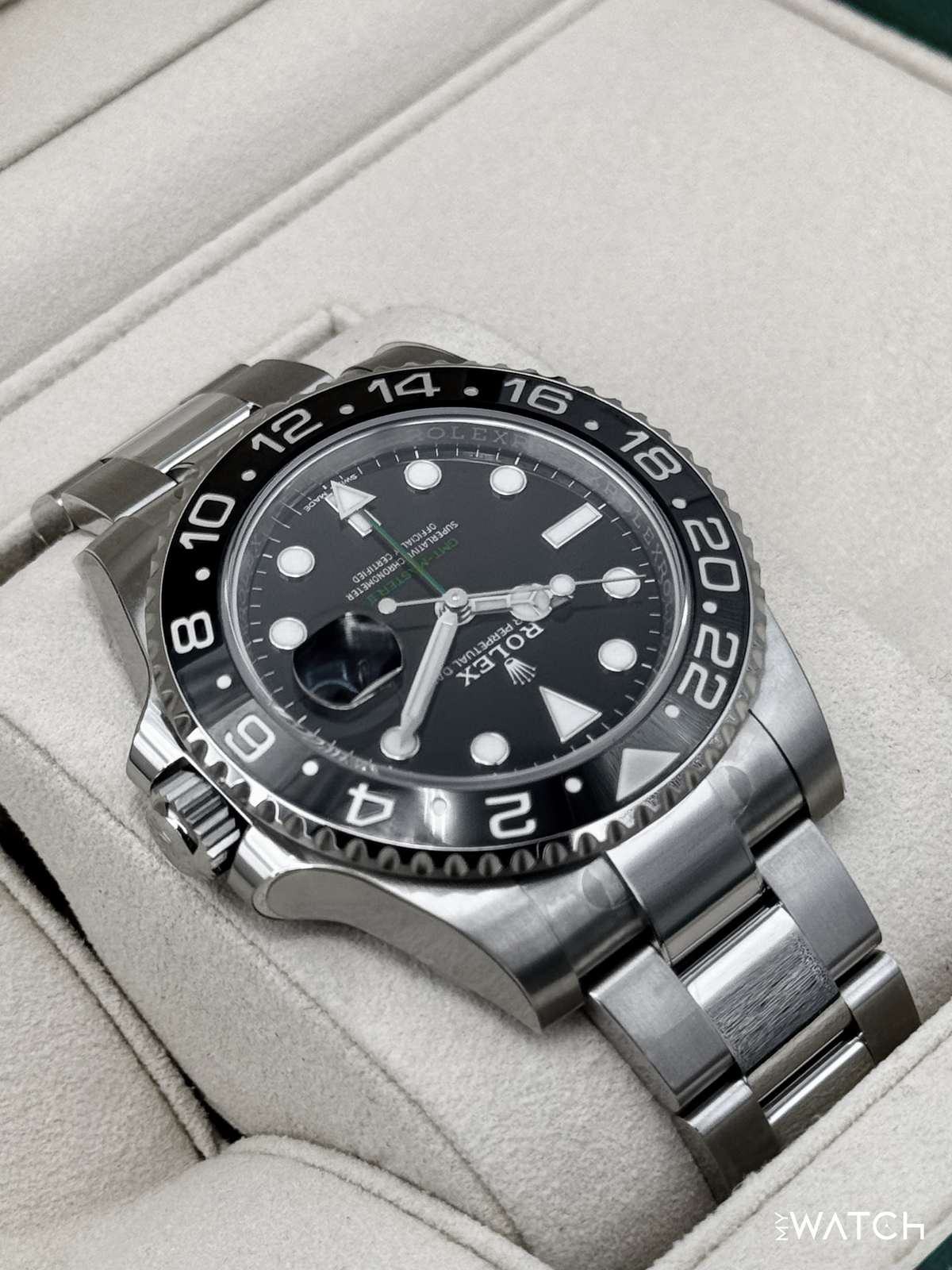 NEW OLD STOCK 2019 Rolex GMT-Master II 40mm 116710LN Stainless Steel Black Dial (STICKERED)