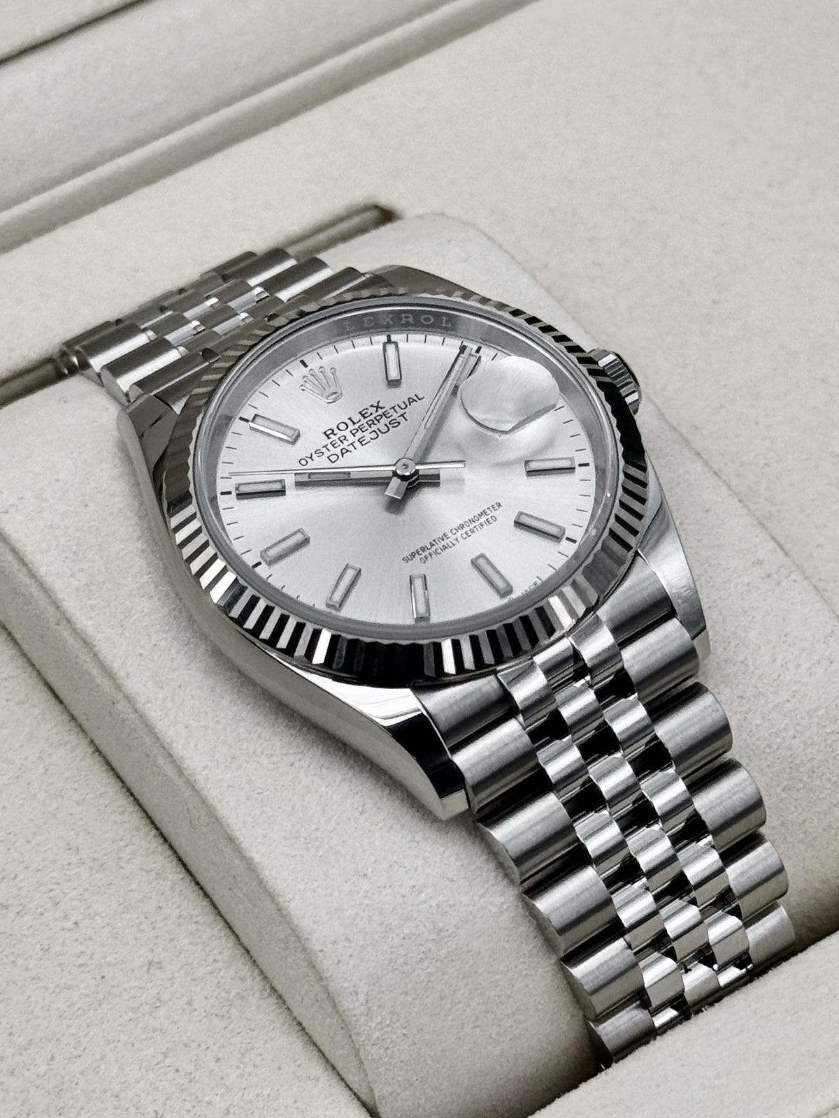 NEW 2026 Rolex Datejust 36mm 126234 Stainless Steel Jubilee Silver Dial
