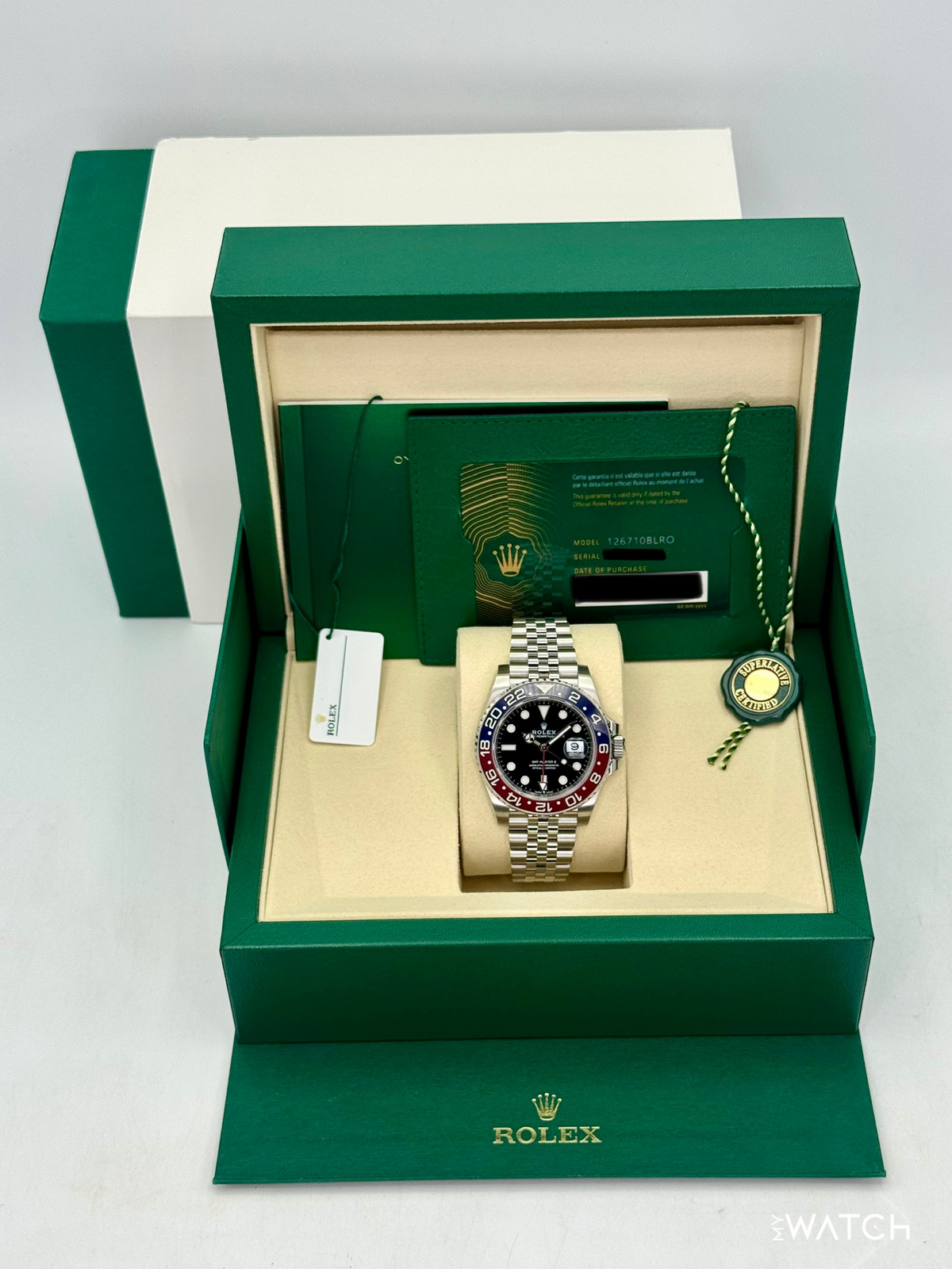 NEW 2025 Rolex GMT-Master II "Pepsi" 40mm 126710BLRO Jubilee (STICKERED)