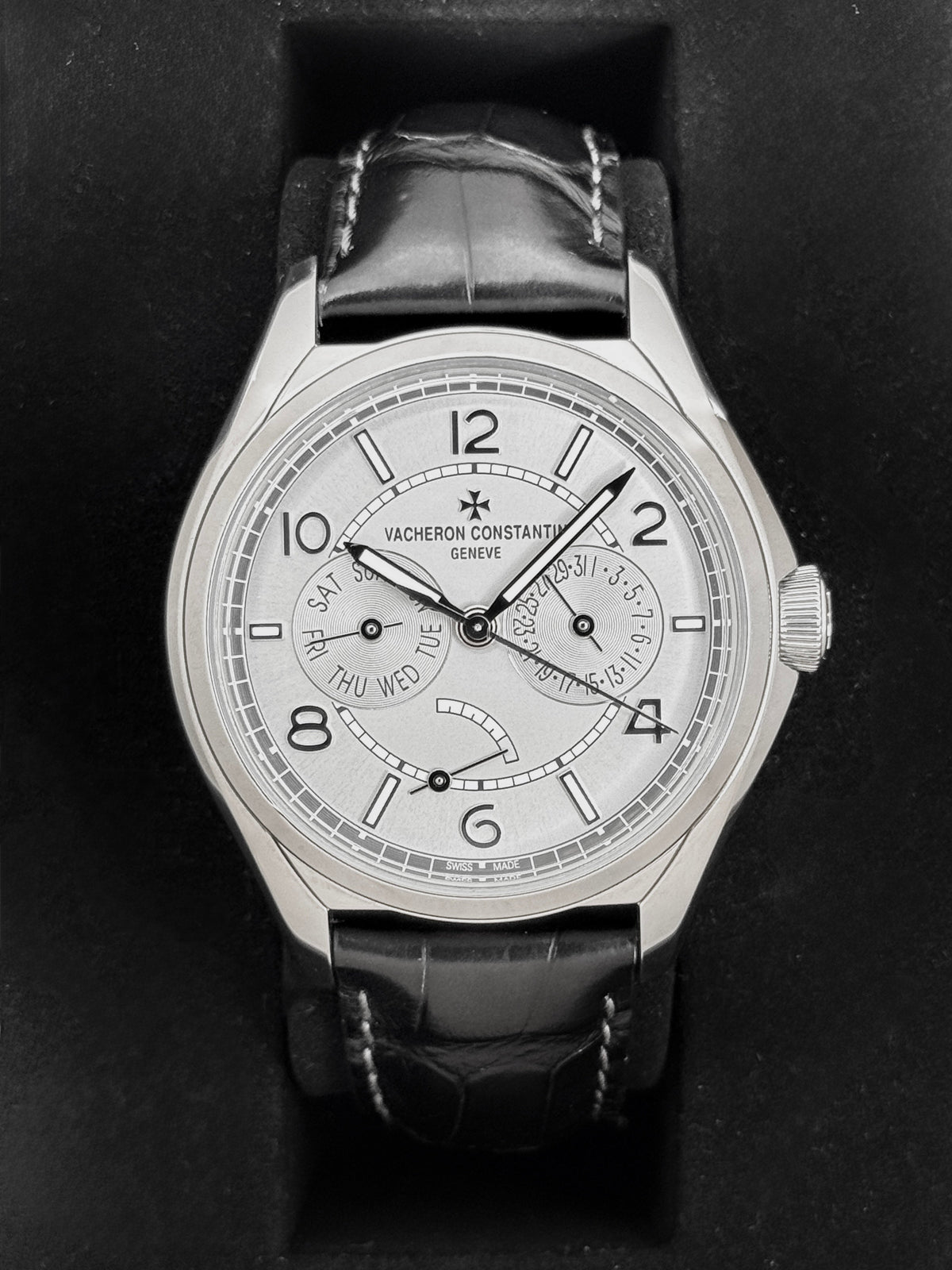 2021 Vacheron Constantin Fiftysix Day-Date 40mm 4400E Stainless Steel Silver Dial