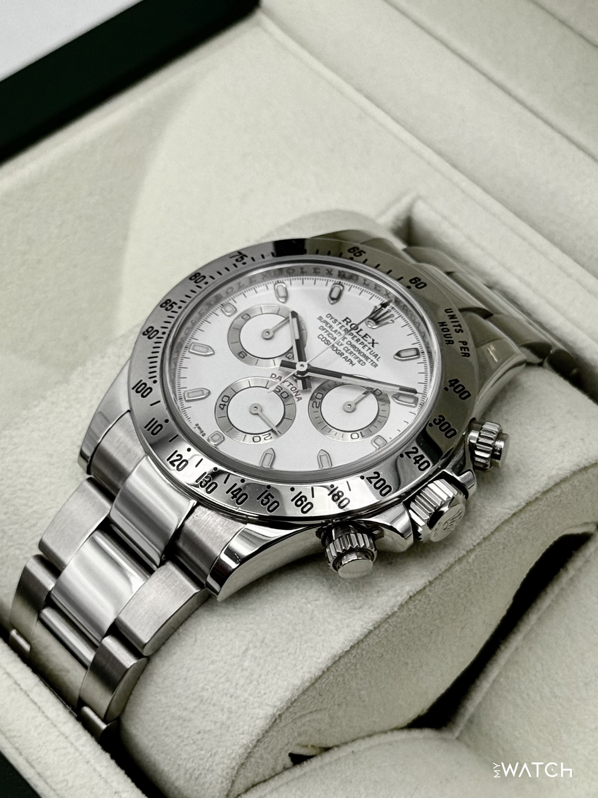 2013 Rolex Daytona 40mm 116520 Stainless Steel White Dial (Collectors Set)