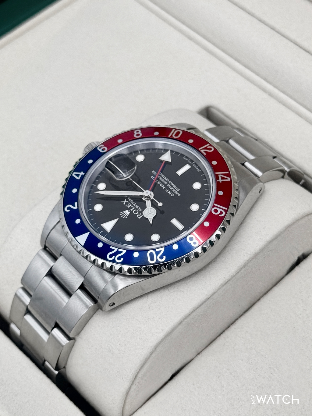 1996 Rolex GMT-Master "Pepsi" 40mm 16700 Stainless Steel Oyster (CPO)