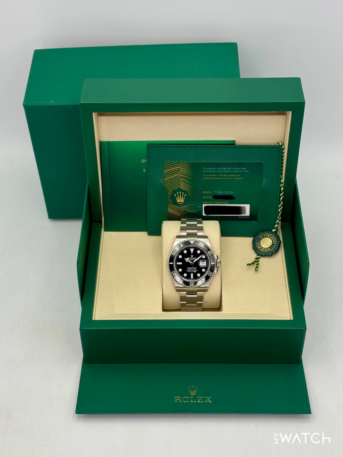 2026 Rolex Submariner 41mm 126610LN Stainless Steel Black Dial