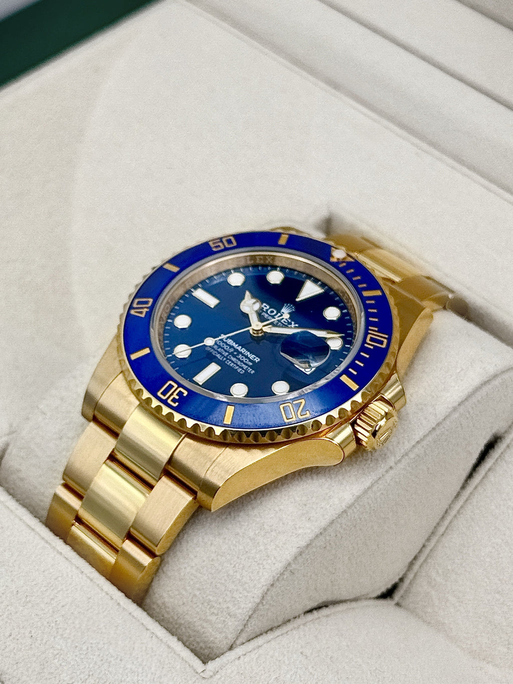 2025 Rolex Submariner "Bluesy" 41mm 126618LB Yellow Gold Blue Dial
