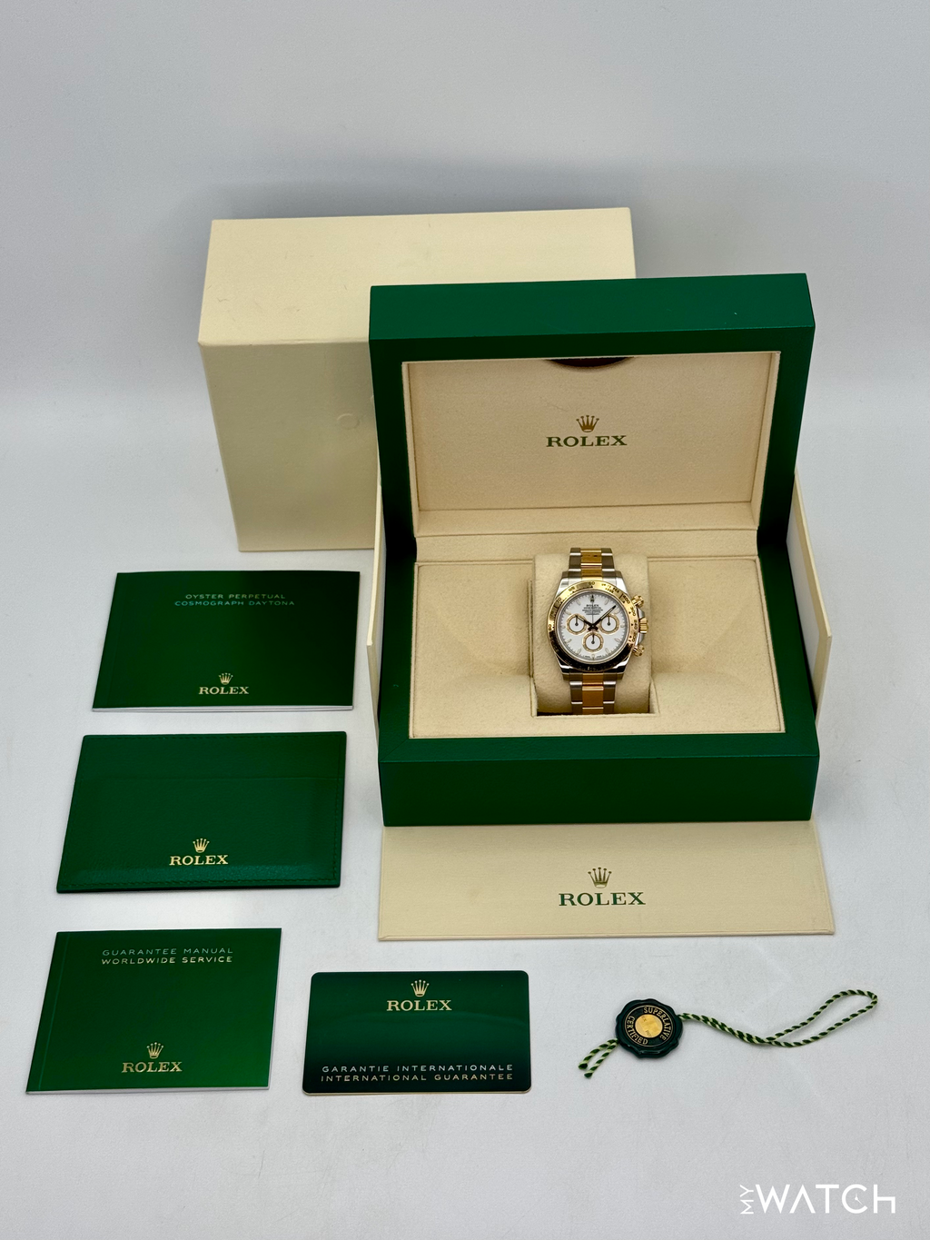 2024 Rolex Daytona 40mm 126503 Two-Tone White Dial