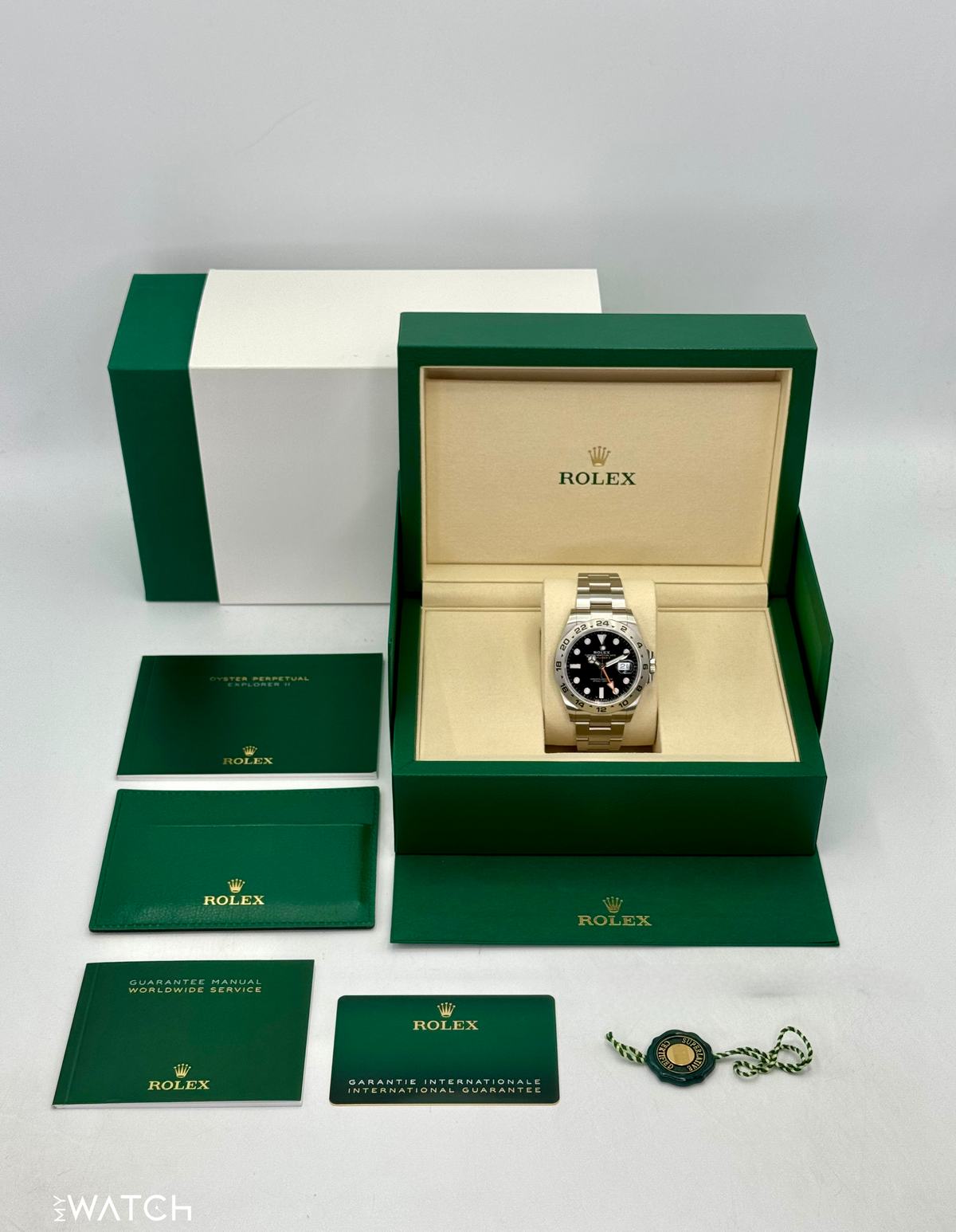 NEW 2026 Rolex Explorer II 42mm 226570 Stainless Steel Black Dial