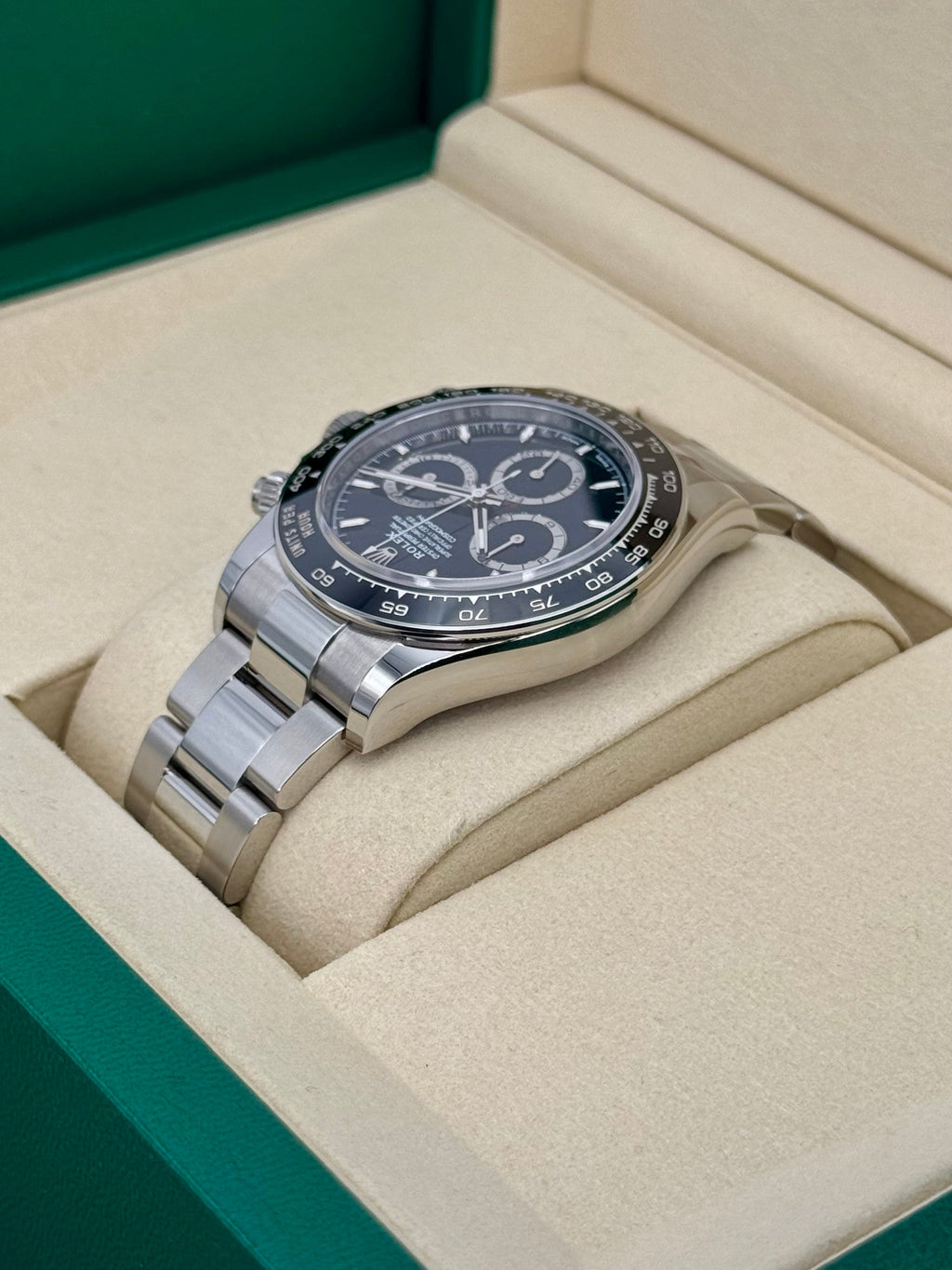 NEW 2025 Rolex Daytona 40mm 126500LN Stainless Steel Black Dial