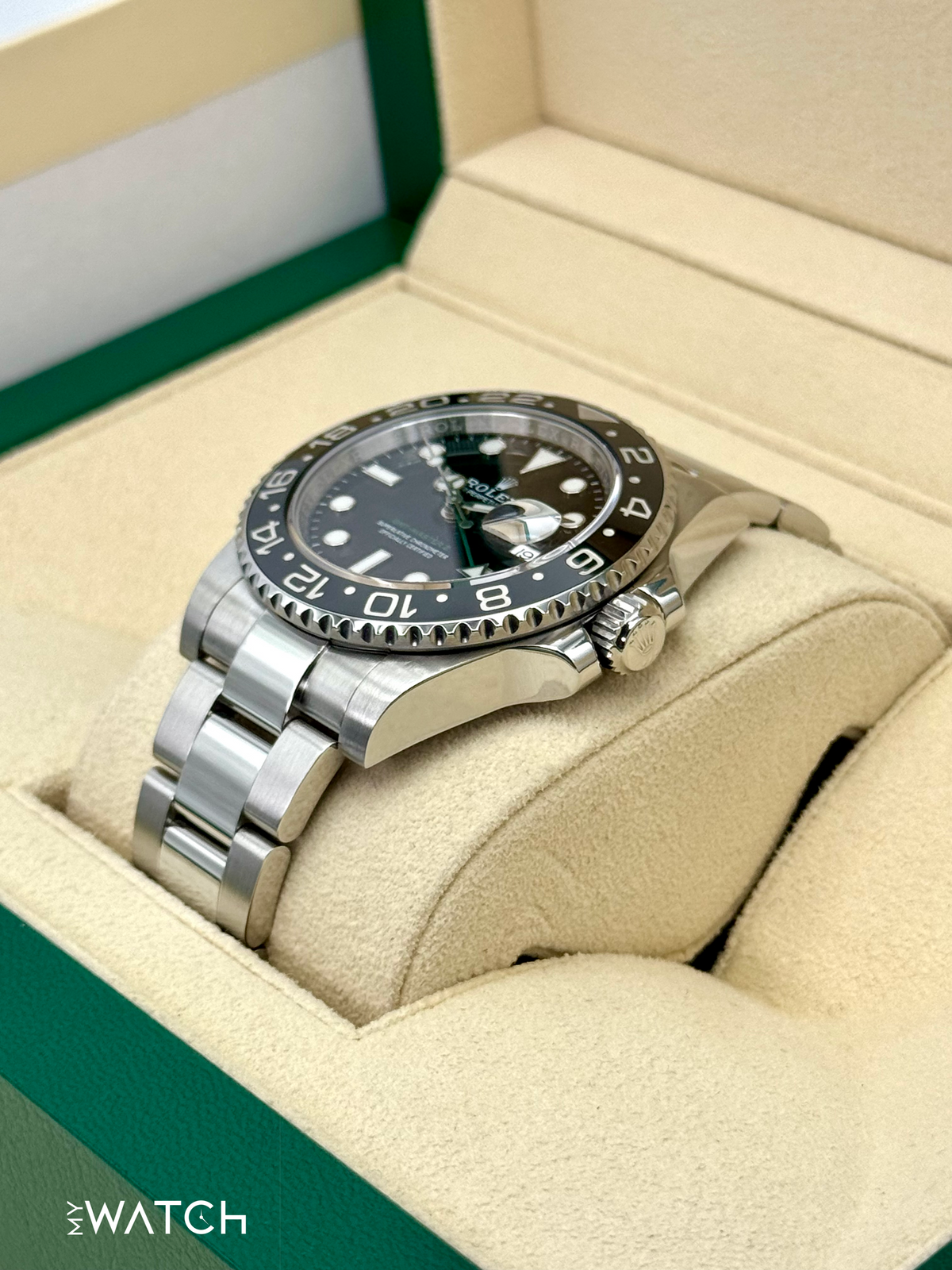 2017 Rolex GMT-Master II 40mm 116710LN Stainless Steel Black Dial