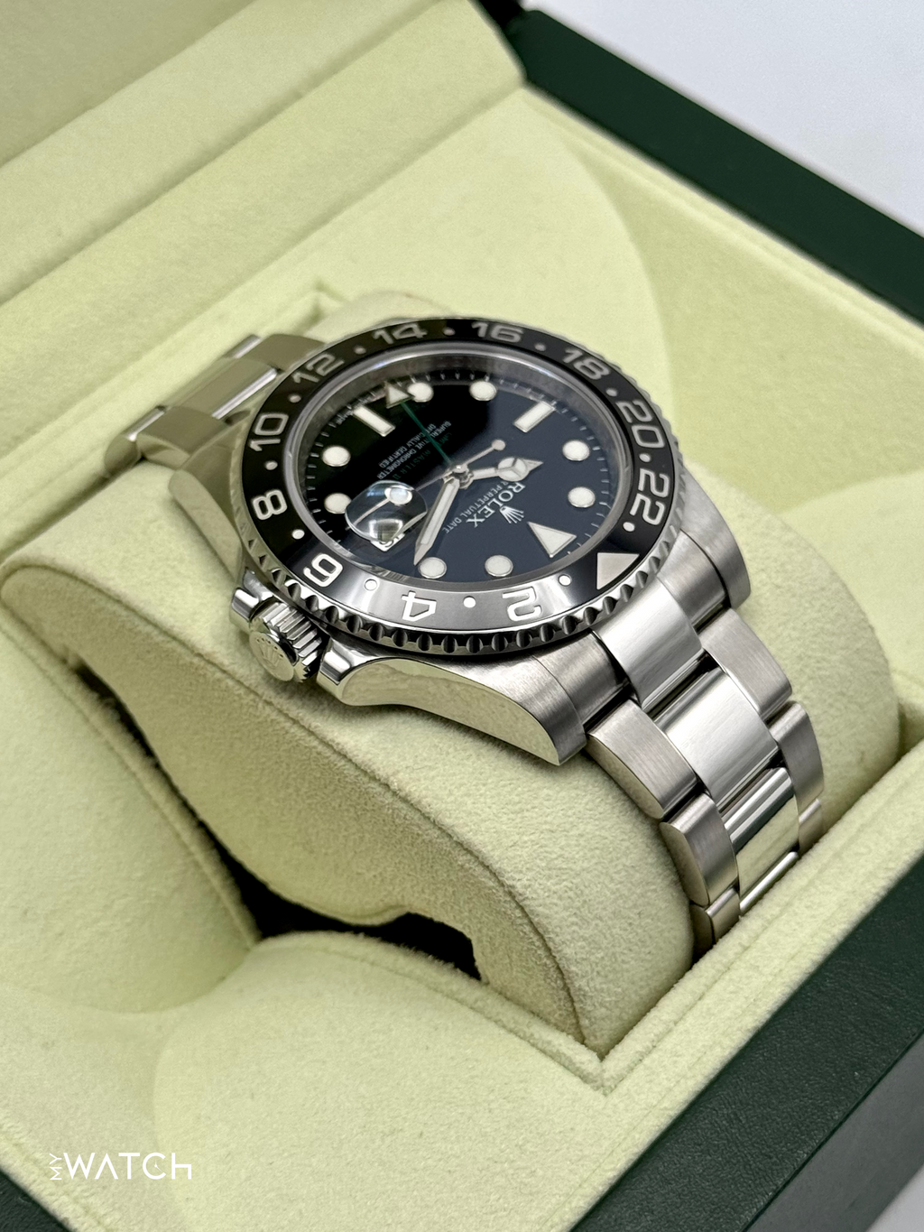 2011 Rolex GMT-Master II 40mm 116710LN Stainless Steel Black Dial