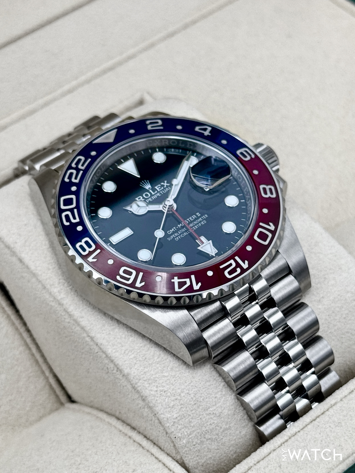 2018 Rolex GMT-Master II "Pepsi" 40mm 126710BLRO Jubilee