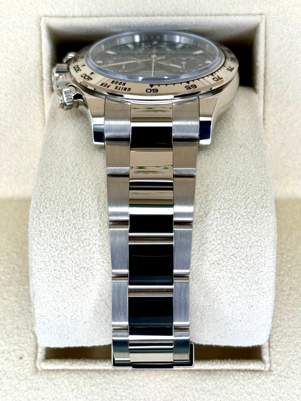 2022 Rolex Daytona 40mm 116509 White Gold Blue Dial