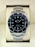 2025 Rolex Submariner 41mm 124060 Stainless Steel Black Dial