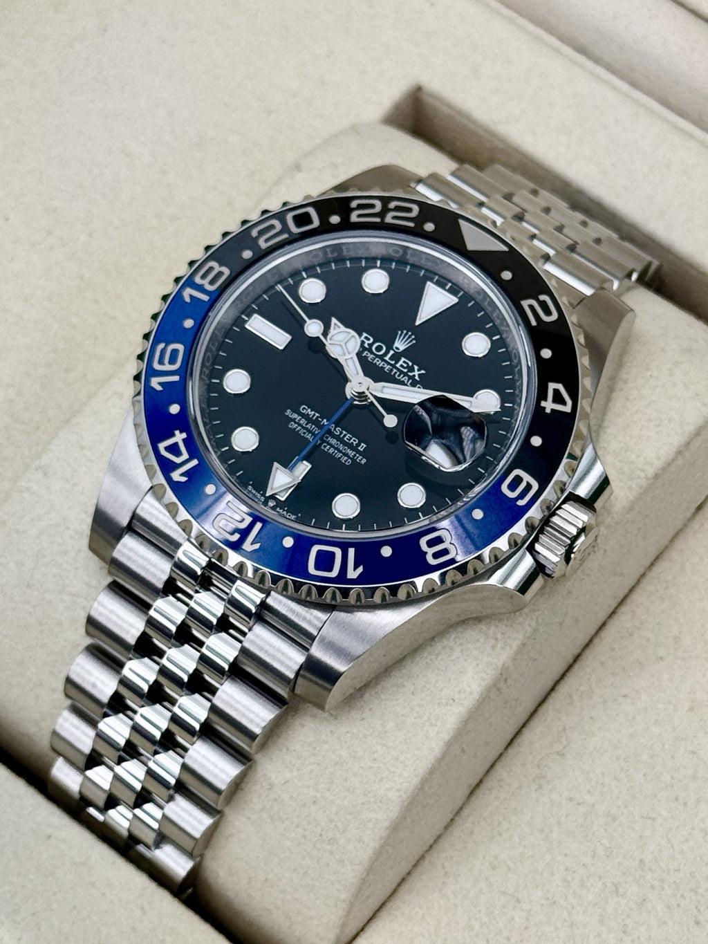 2025 Rolex GMT-Master II "Batgirl" 40mm 126710BLNR Jubilee