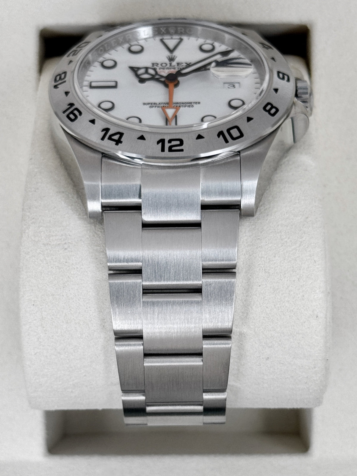 NEW 2026 Rolex Explorer II 42mm 226570 Polar White Dial (STICKERED)