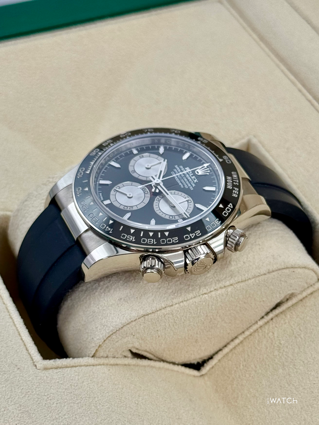 2024 Rolex Daytona "Baby Le Mans" 40mm 126519LN White Gold Black Dial (STICKERED)