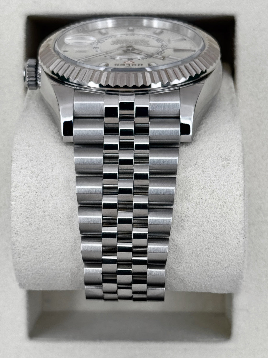 2026 Rolex Sky-Dweller 42mm 336934 Stainless Steel Jubilee White Dial