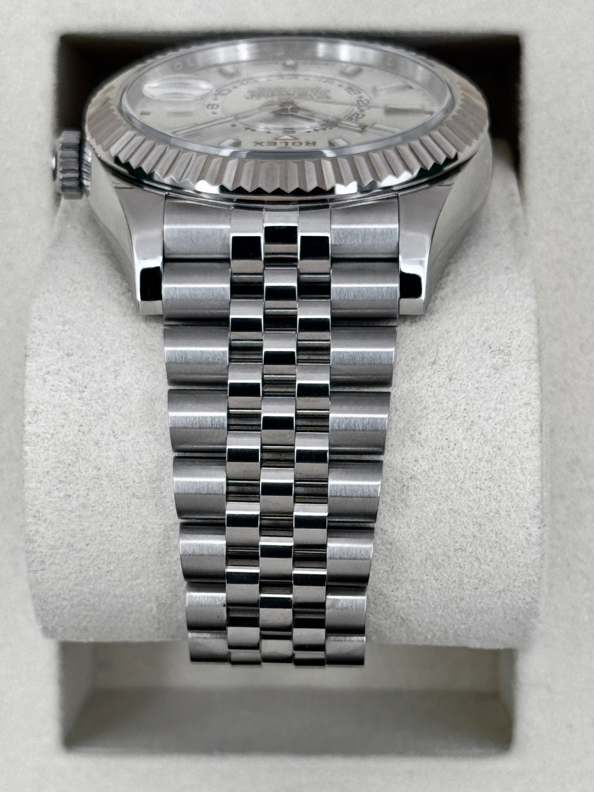 2026 Rolex Sky-Dweller 42mm 336934 Stainless Steel Jubilee White Dial