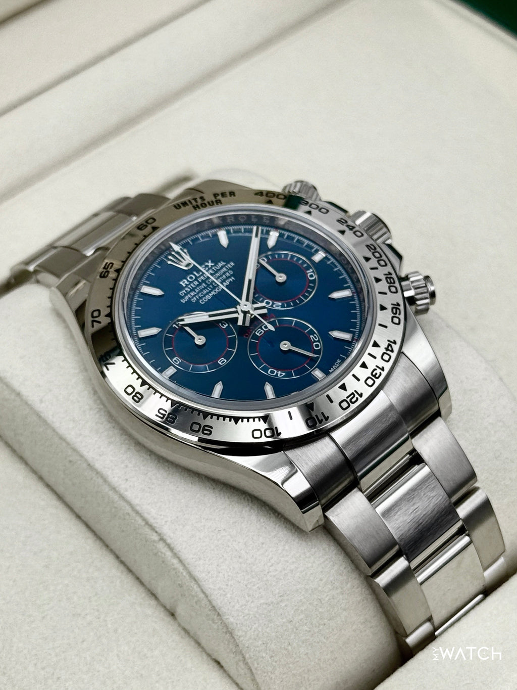 NEW 2026 Rolex Daytona 40mm 126509 White Gold Blue Dial