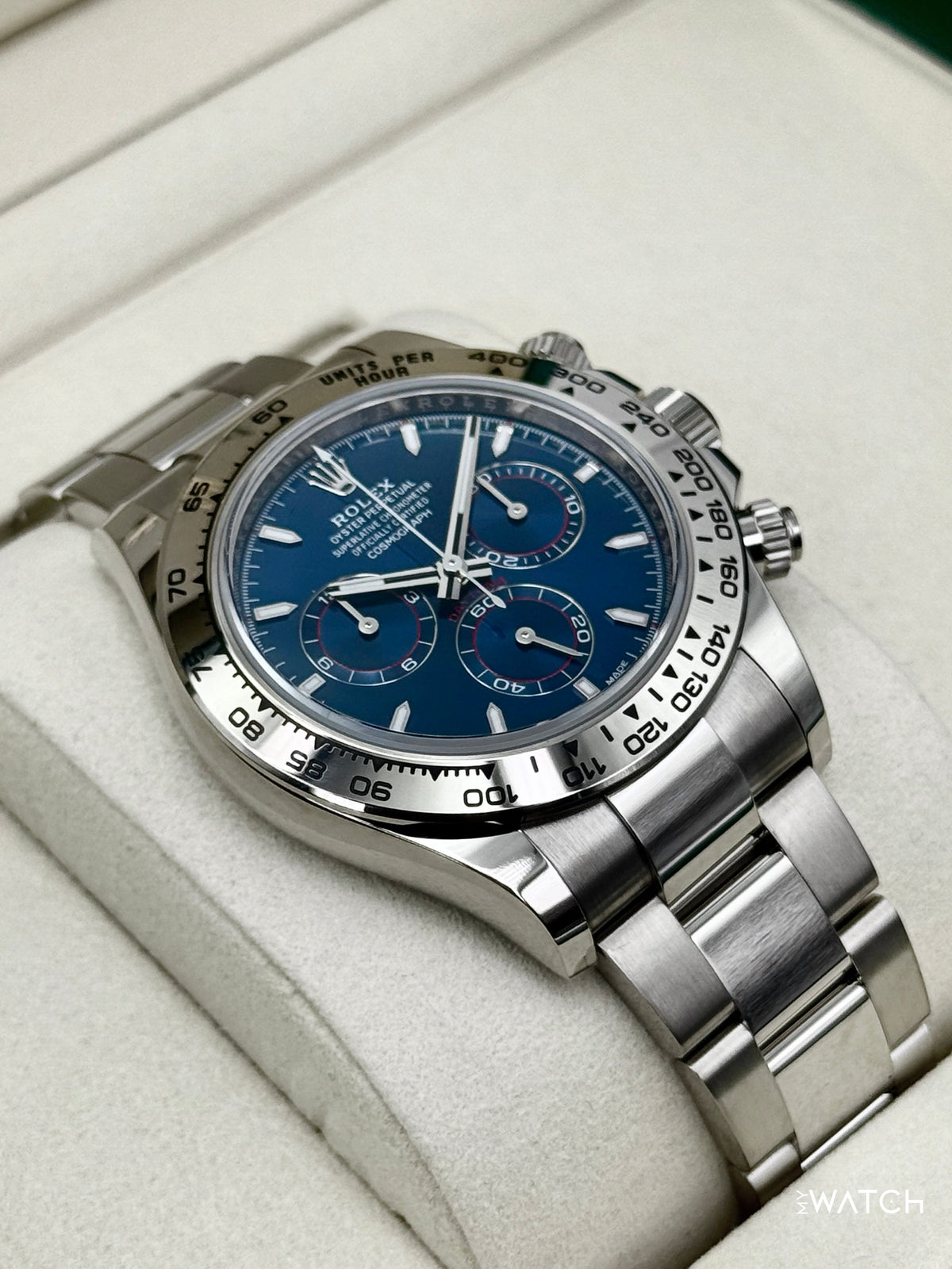 NEW 2026 Rolex Daytona 40mm 126509 White Gold Blue Dial