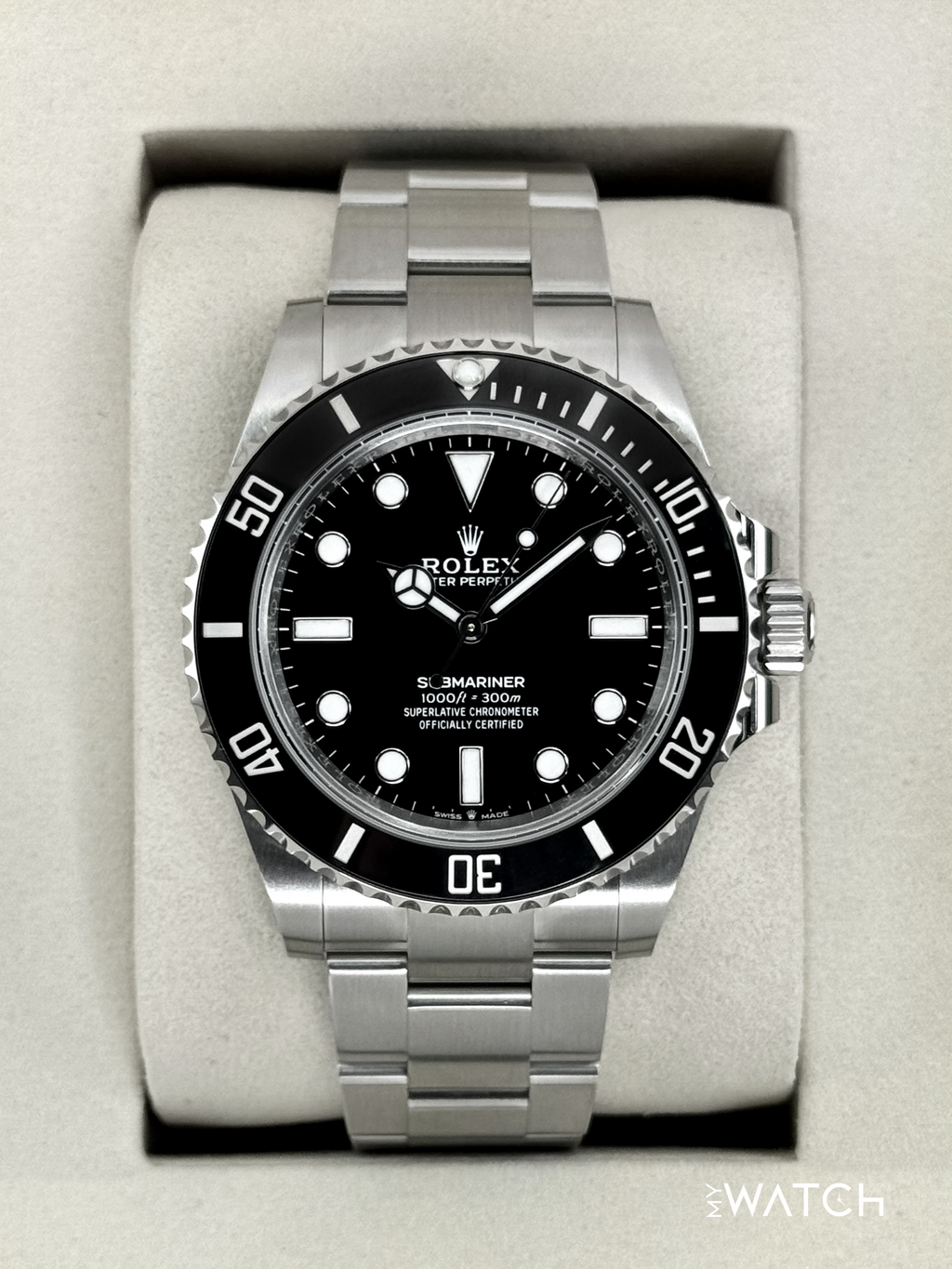 NEW 2025 Rolex Submariner 41mm 124060 Stainless Steel Black Dial (STICKERED)