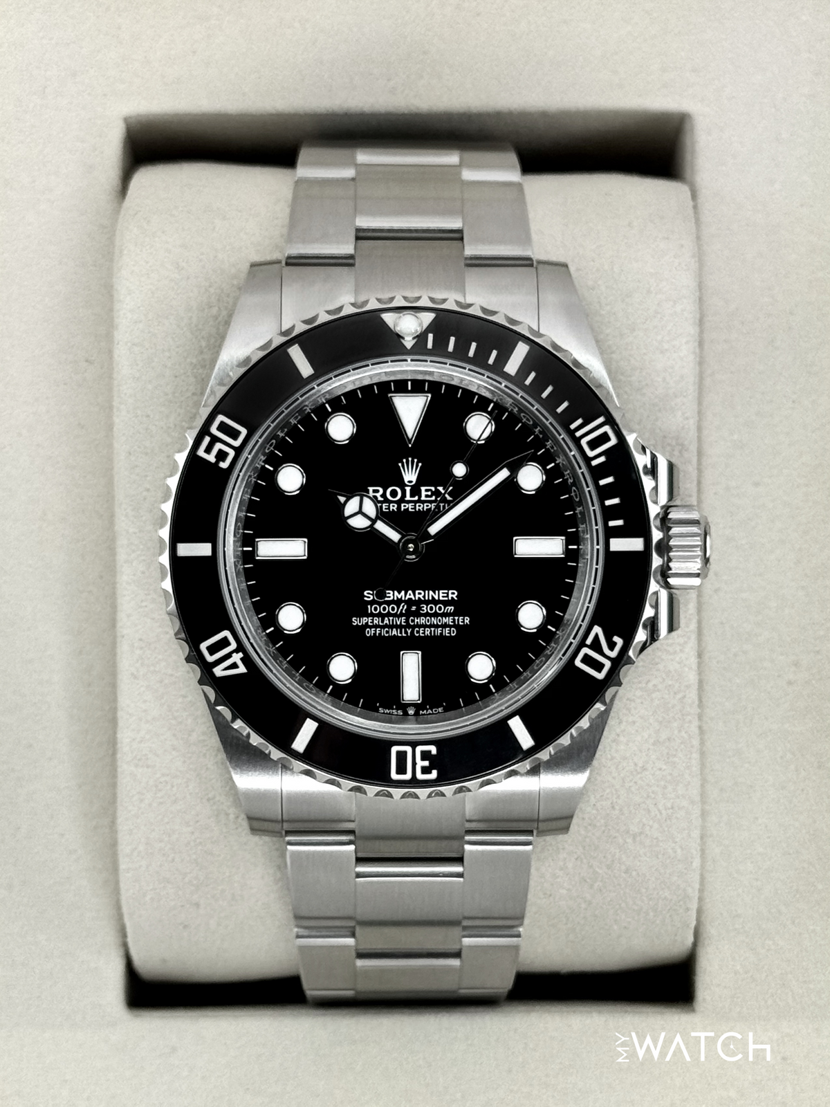 NEW 2025 Rolex Submariner 41mm 124060 Stainless Steel Black Dial (STICKERED)