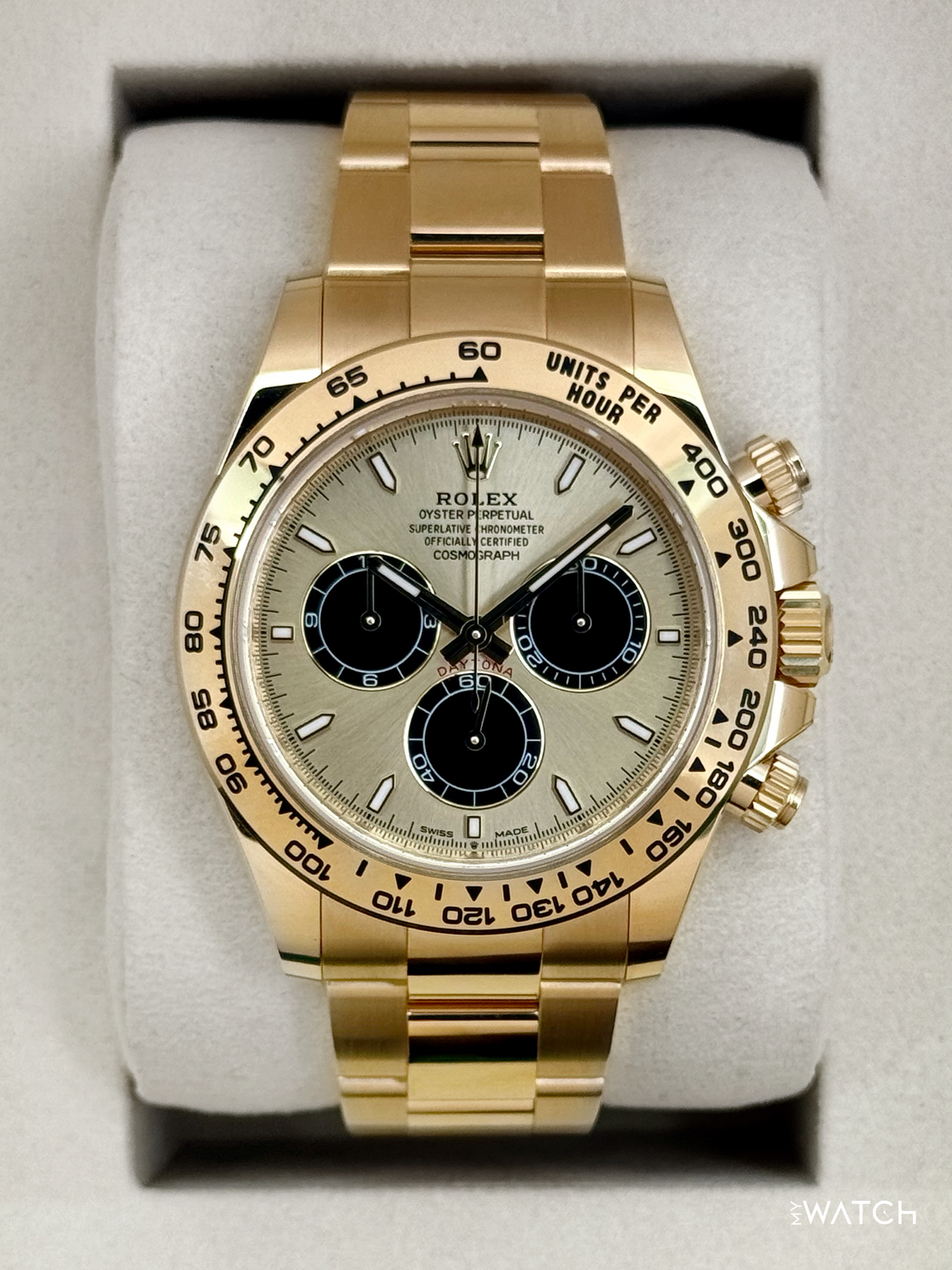 NEW 2026 Rolex Daytona 40mm 126508 18K Yellow Gold Champagne "Pikachu" Dial
