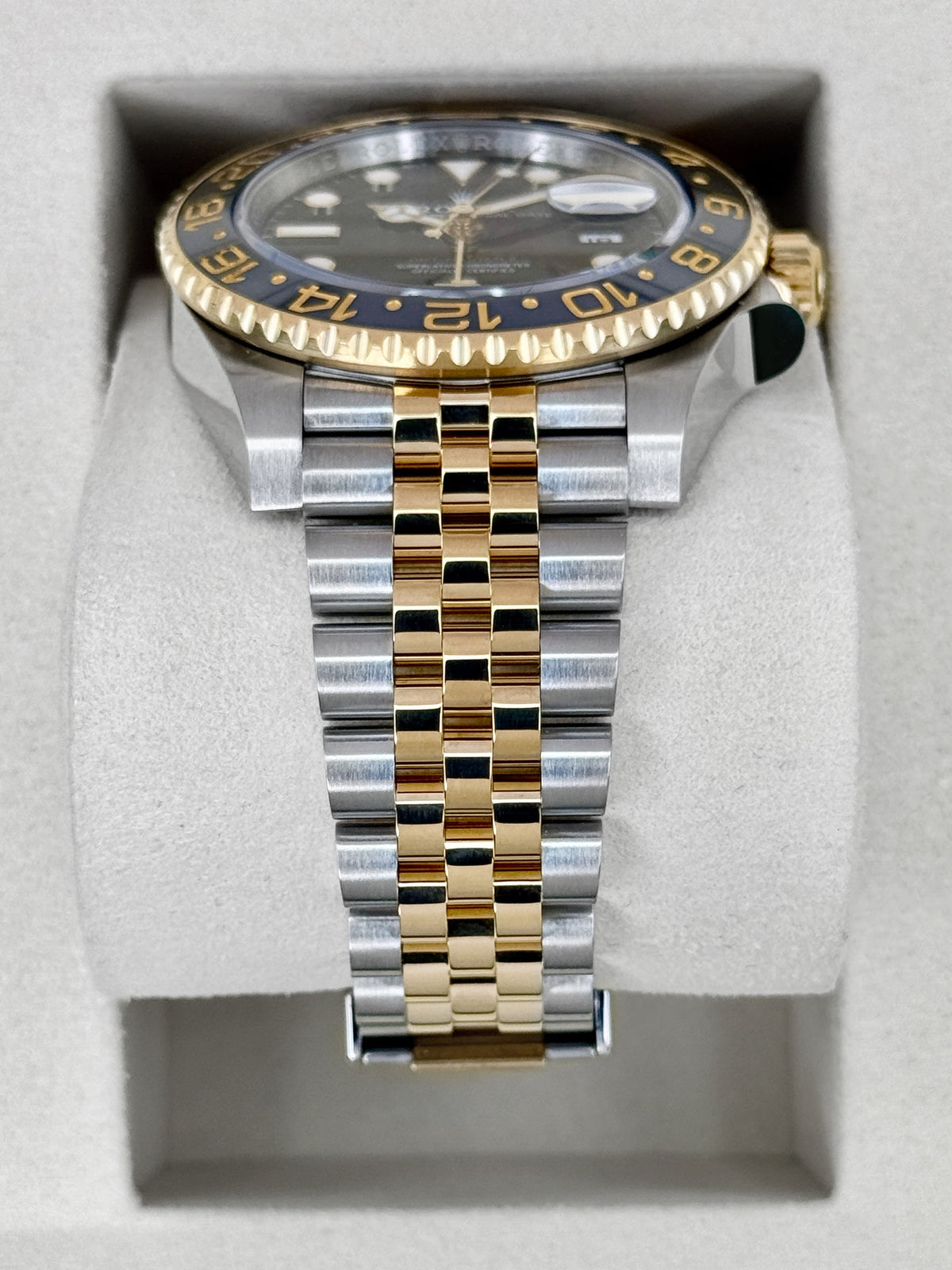 2025 Rolex GMT-Master II 40mm 126713GRNR Two-Tone Jubilee