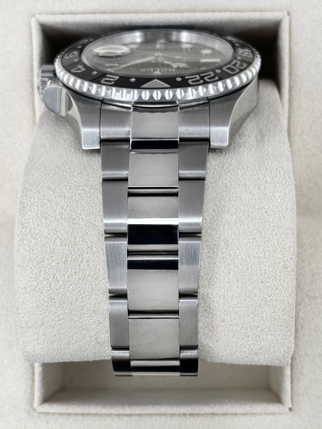 2018 Rolex GMT-Master II 40mm 116710LN Stainless Steel Black Dial