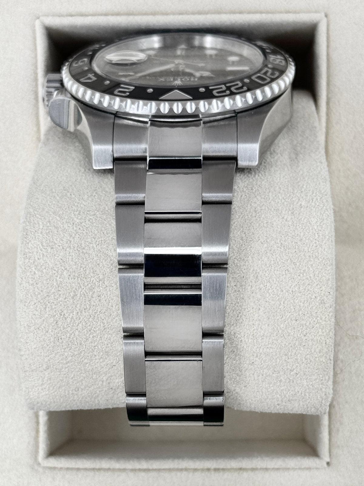 2018 Rolex GMT-Master II 40mm 116710LN Stainless Steel Black Dial