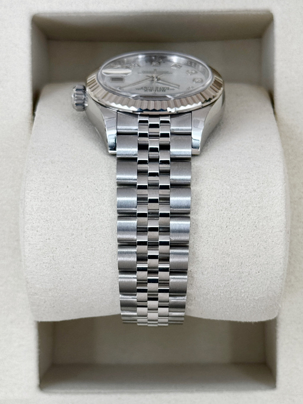 NEW 2026 Rolex Lady Datejust 28mm 279174 Mother of Pearl Diamond Dial