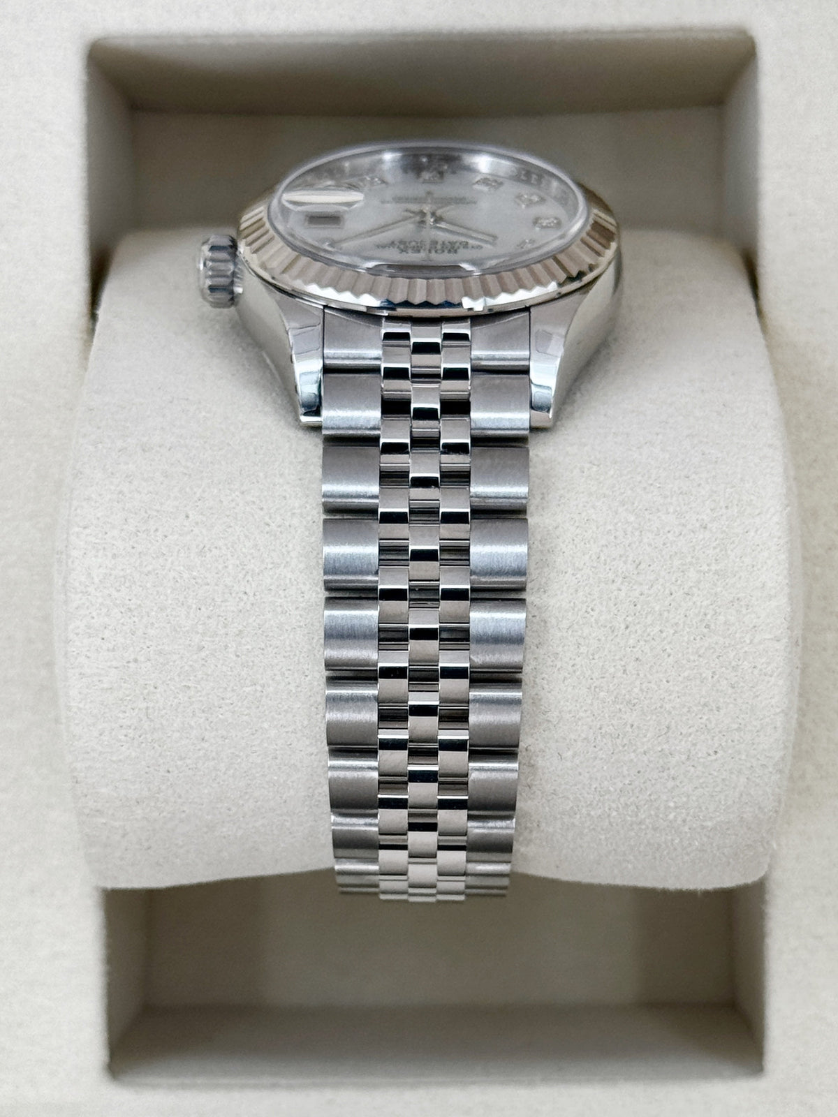 NEW 2026 Rolex Lady Datejust 28mm 279174 Mother of Pearl Diamond Dial
