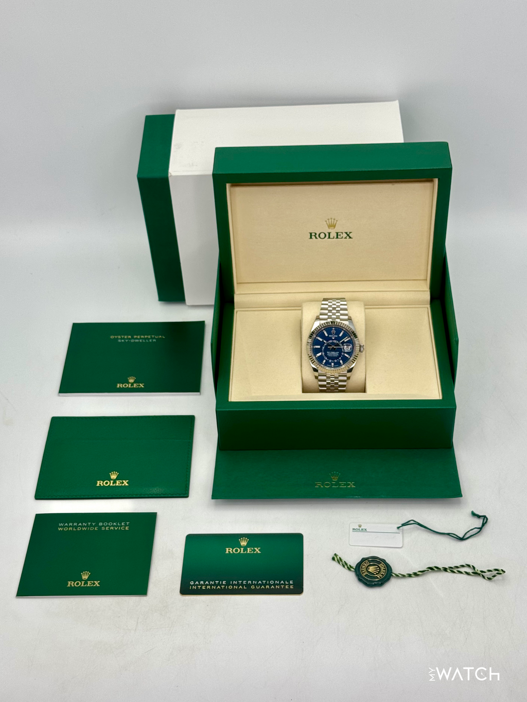 2025 Rolex Sky-Dweller 42mm 336934 Jubilee Blue Dial